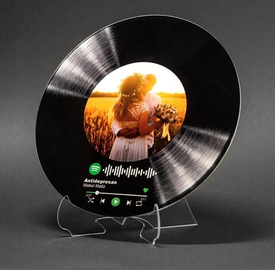 Kişiye Özel Spotify Plak Hediye Sevgiliye Arkadaşa Sevdiklerinize