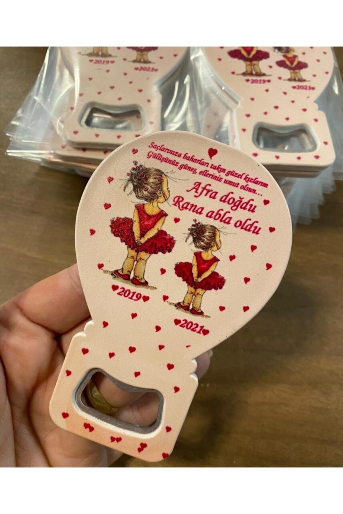 Kişiye Özel Doğumgünü Babyshower Magnet Açacak Düğün Nikah Nişan Hediyesi