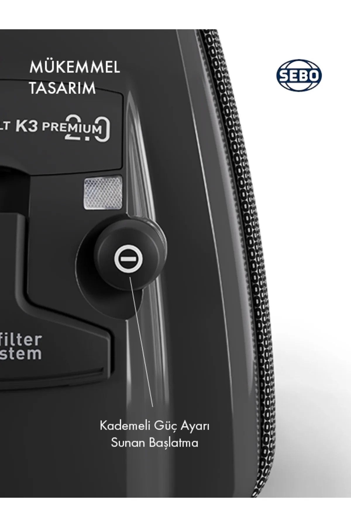SEBO AIRBELT K3 PREMIUM