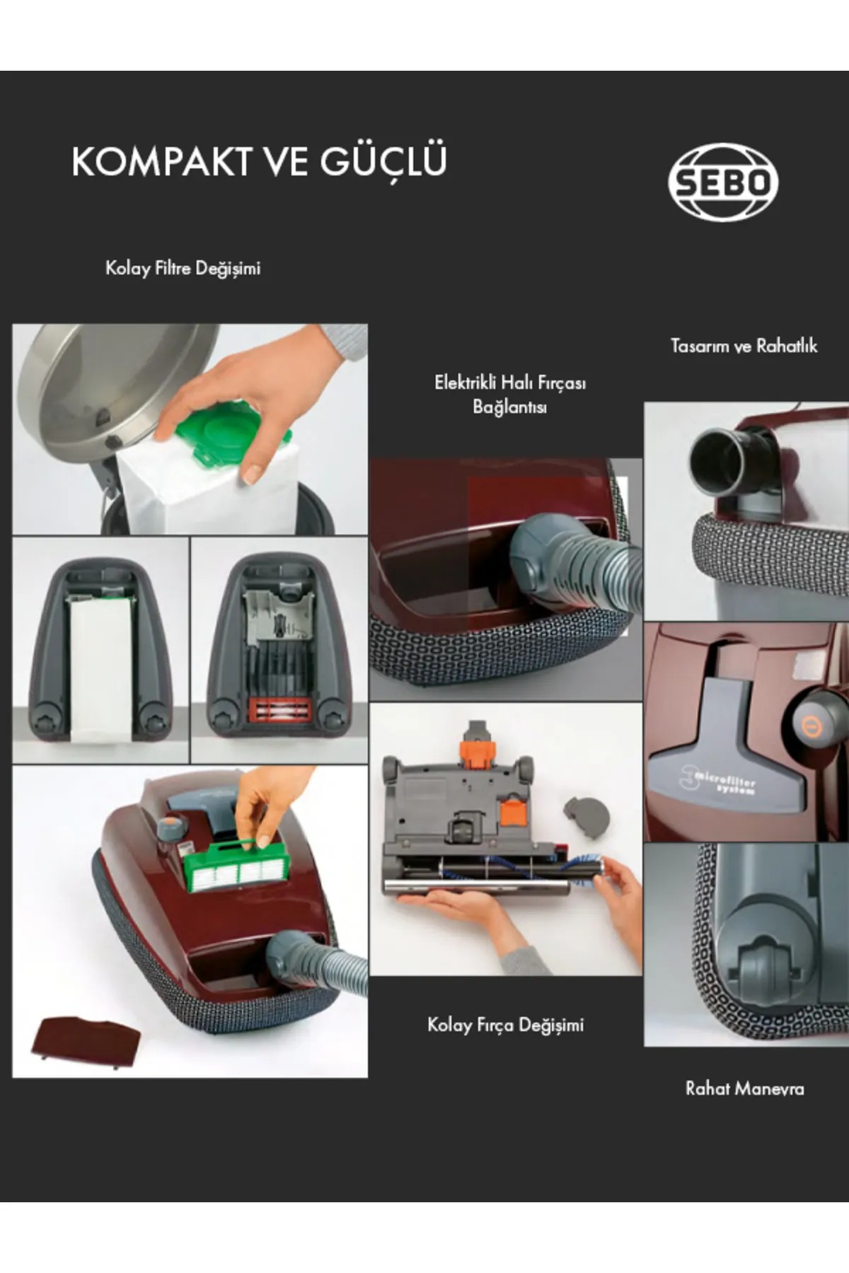 SEBO AIRBELT K3 PREMIUM