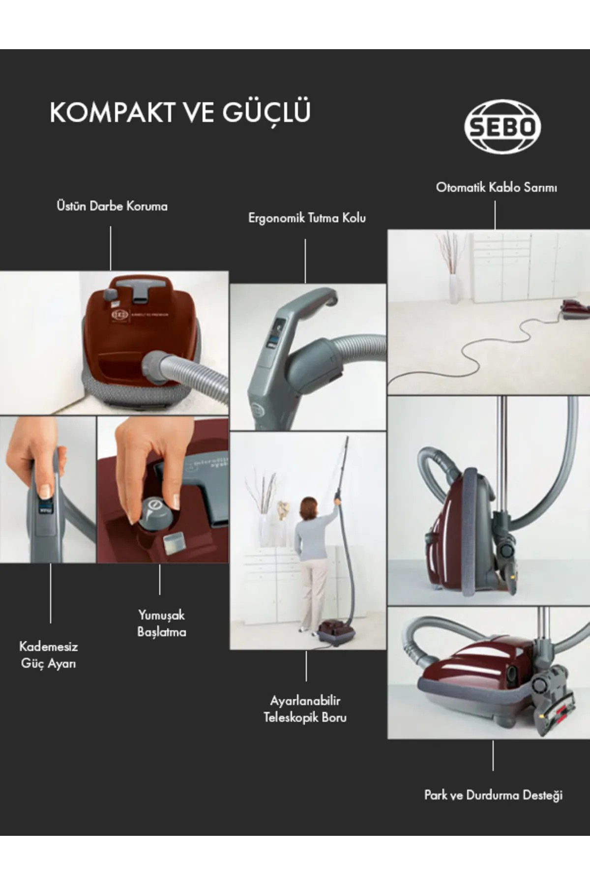 SEBO AIRBELT K3 PREMIUM