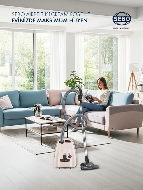 SEBO AIRBELT K1 CREAM ROSE
