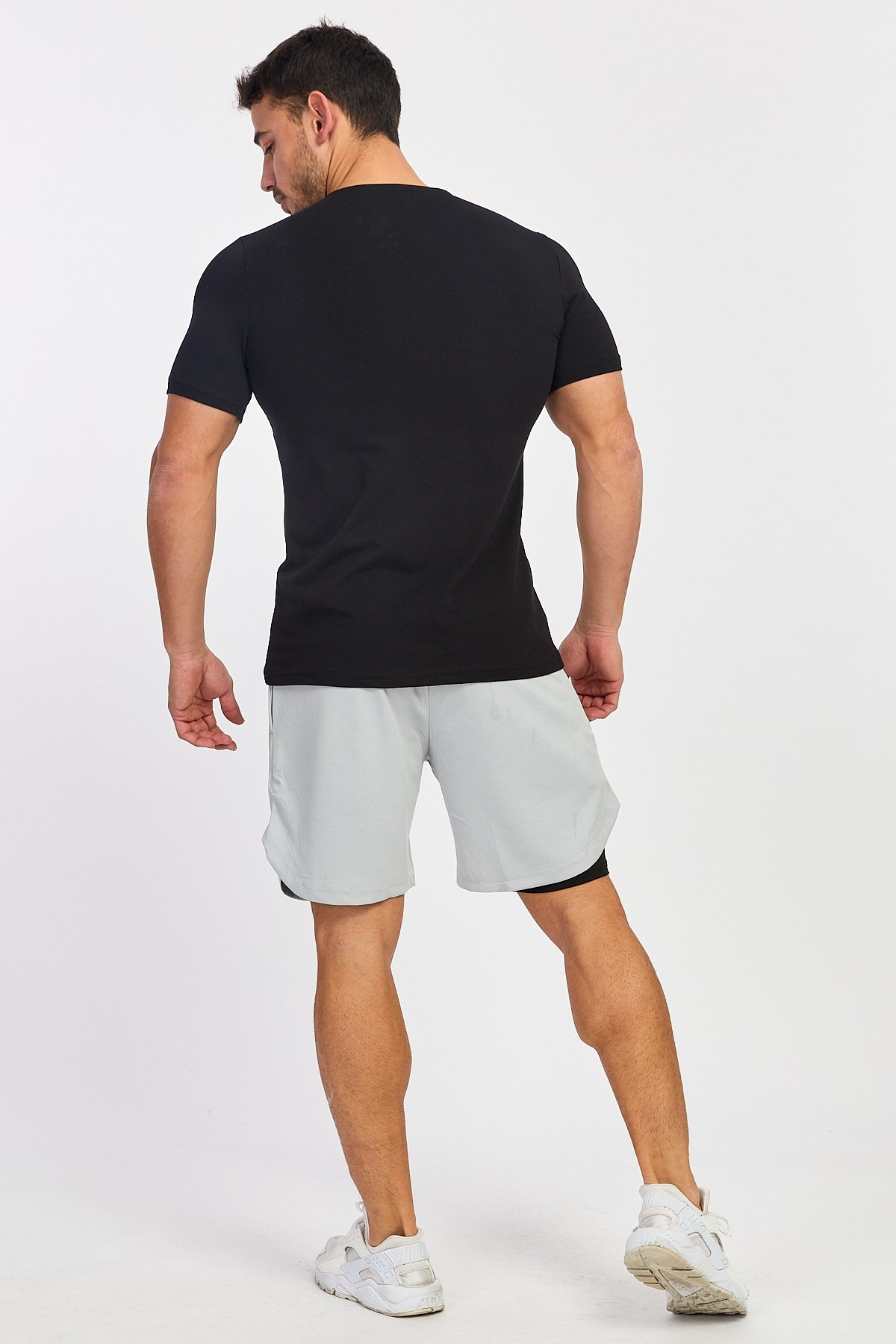 Gymwolves Spor Erkek T-Shirt | Siyah | Erkek T-shirt | Workout Tanktop |