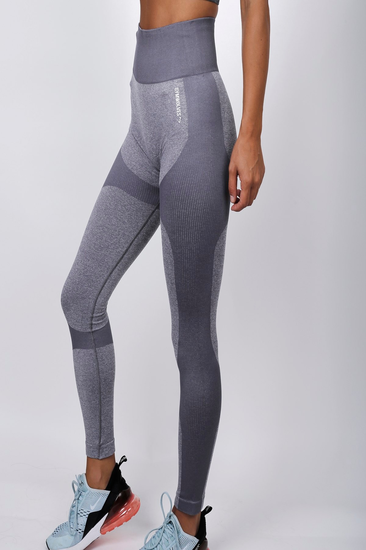 Gymwolves Dikişsiz Spor Tayt | Seamles Leggings | Strong Serisi |
