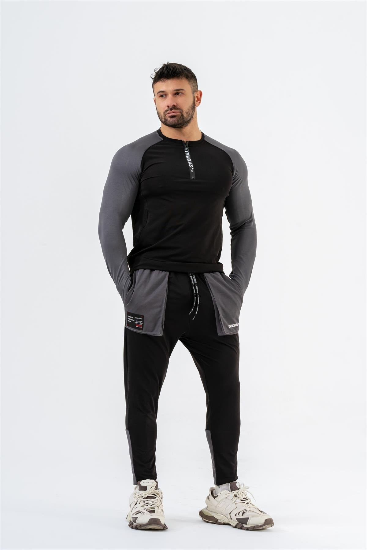Gymwolves Erkek Spor Eşofmanı | Workout Pants | Lımıted Edition Serisi |