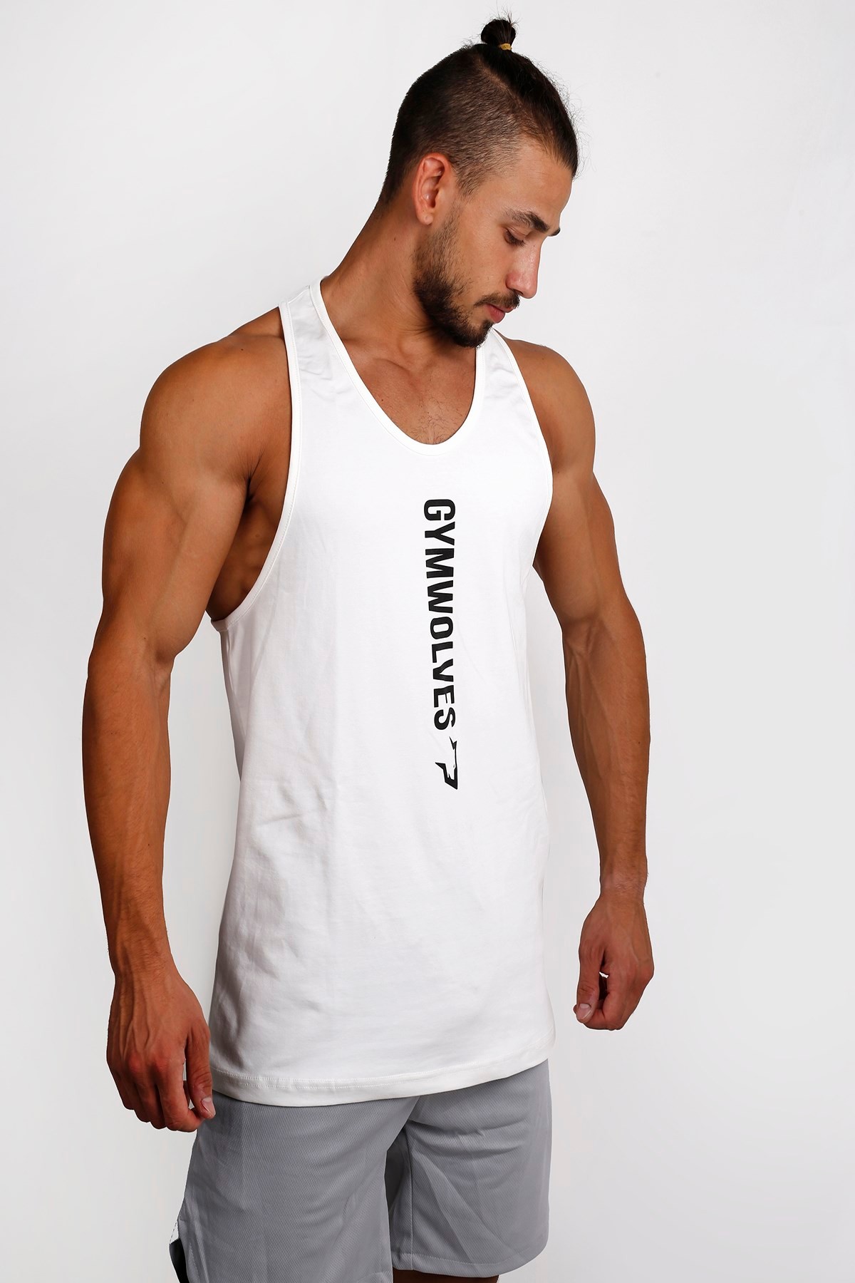 Gymwolves Spor Atleti | Stringer | Workout Tanktop | Kem |Comfortable Serisi