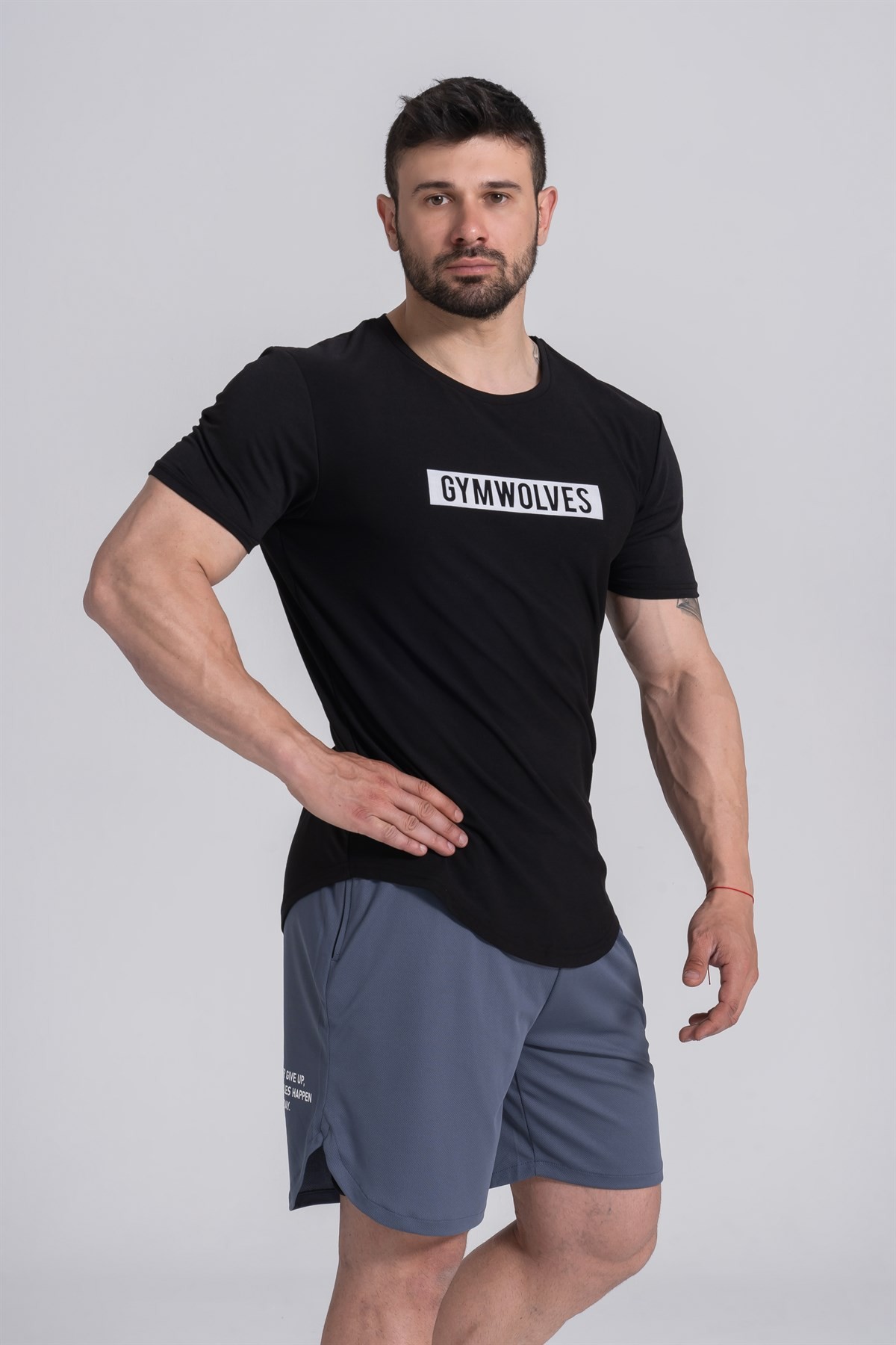 Gymwolves  Erkek Spor T-Shirt  | Workout T-Shirt |