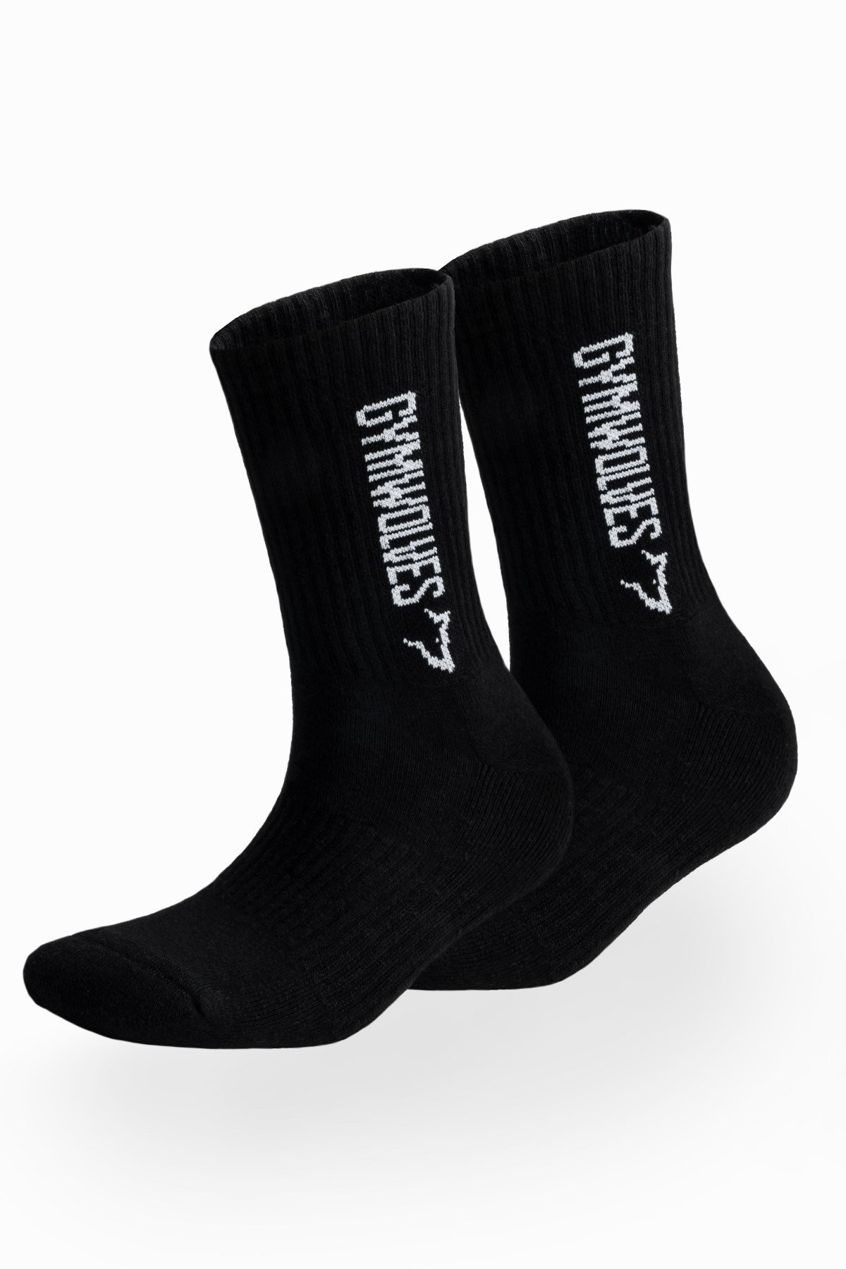 Gymwolves Atlatik Spor Çorap | 3 Lü Paket | Siyah | Unisex Çorap | Sock |