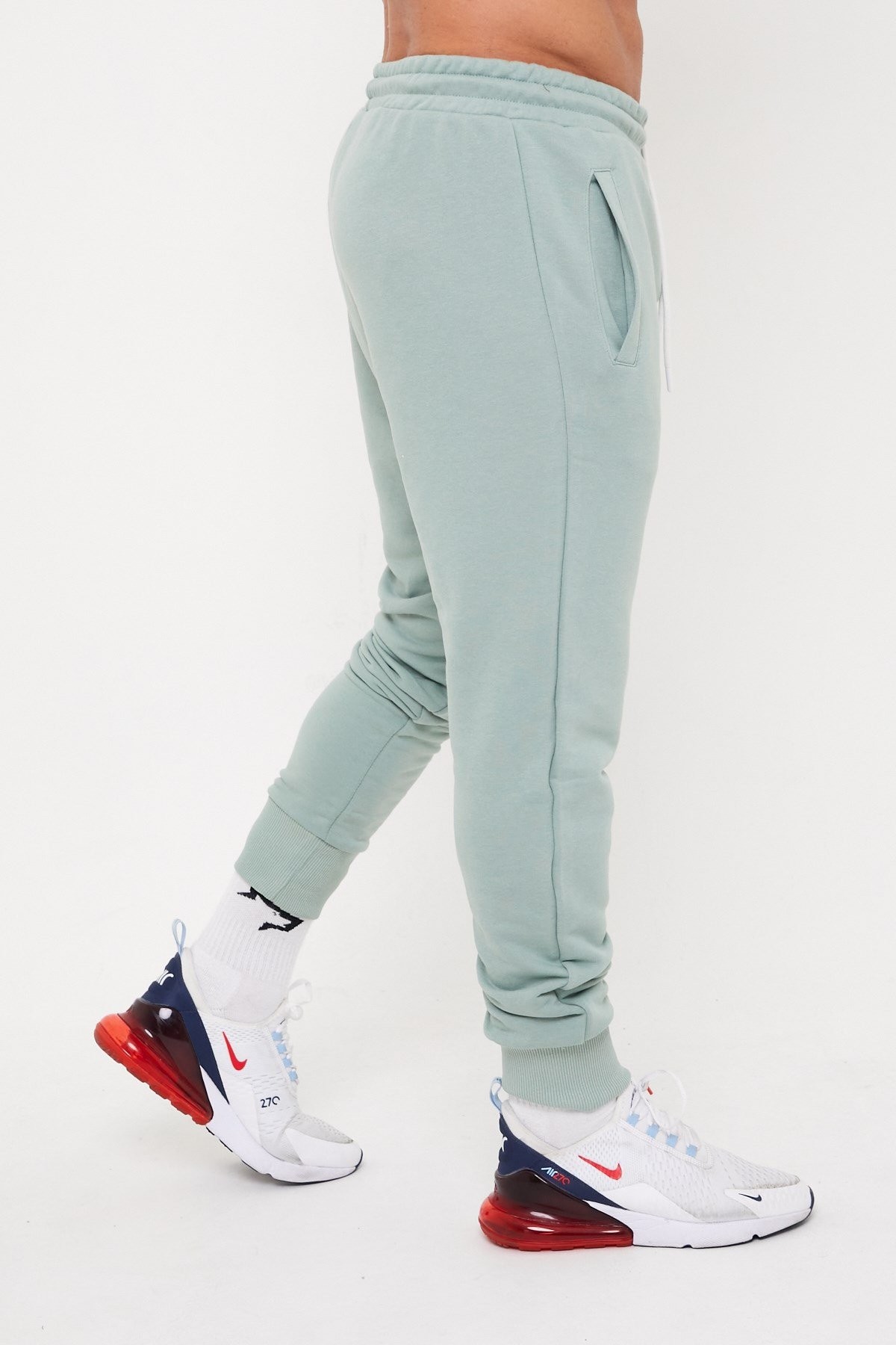 Gymwolves Erkek Spor Eşofmanı | Yeşil | Workout Pants |