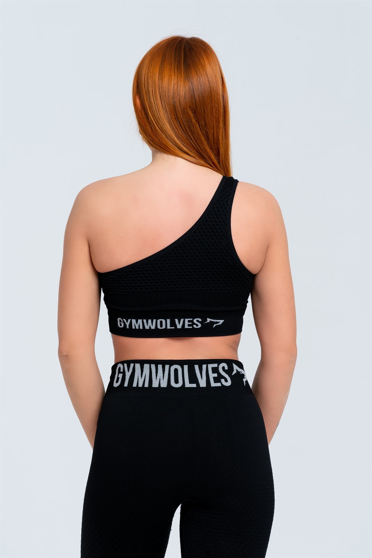 Gymwolves Dikişsiz Spor Tayt | Siyah | Seamles Leggings |