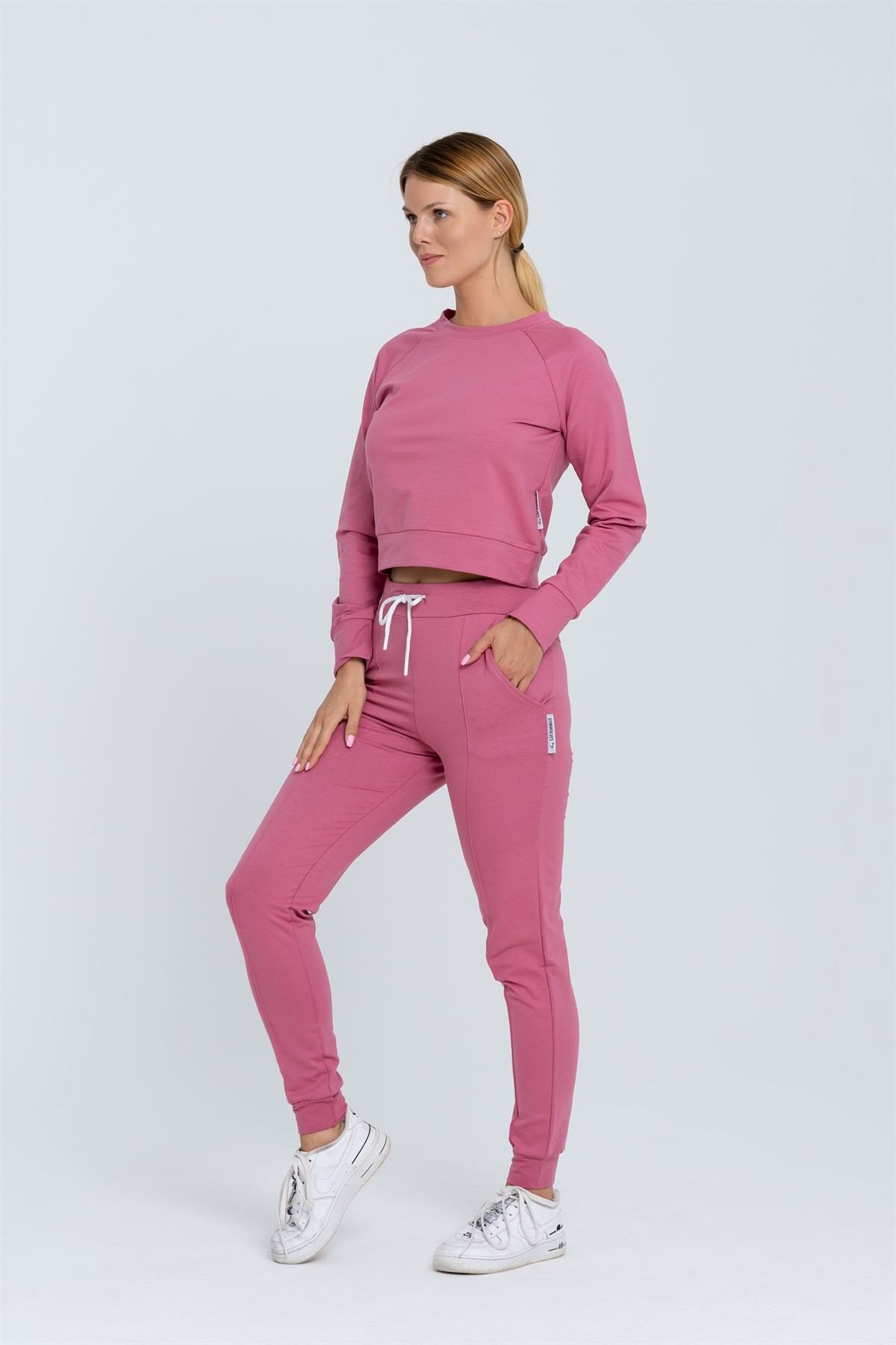 Gymwolves Kadın Eşofman Takımı | Pembe | Cosiness Serisi |