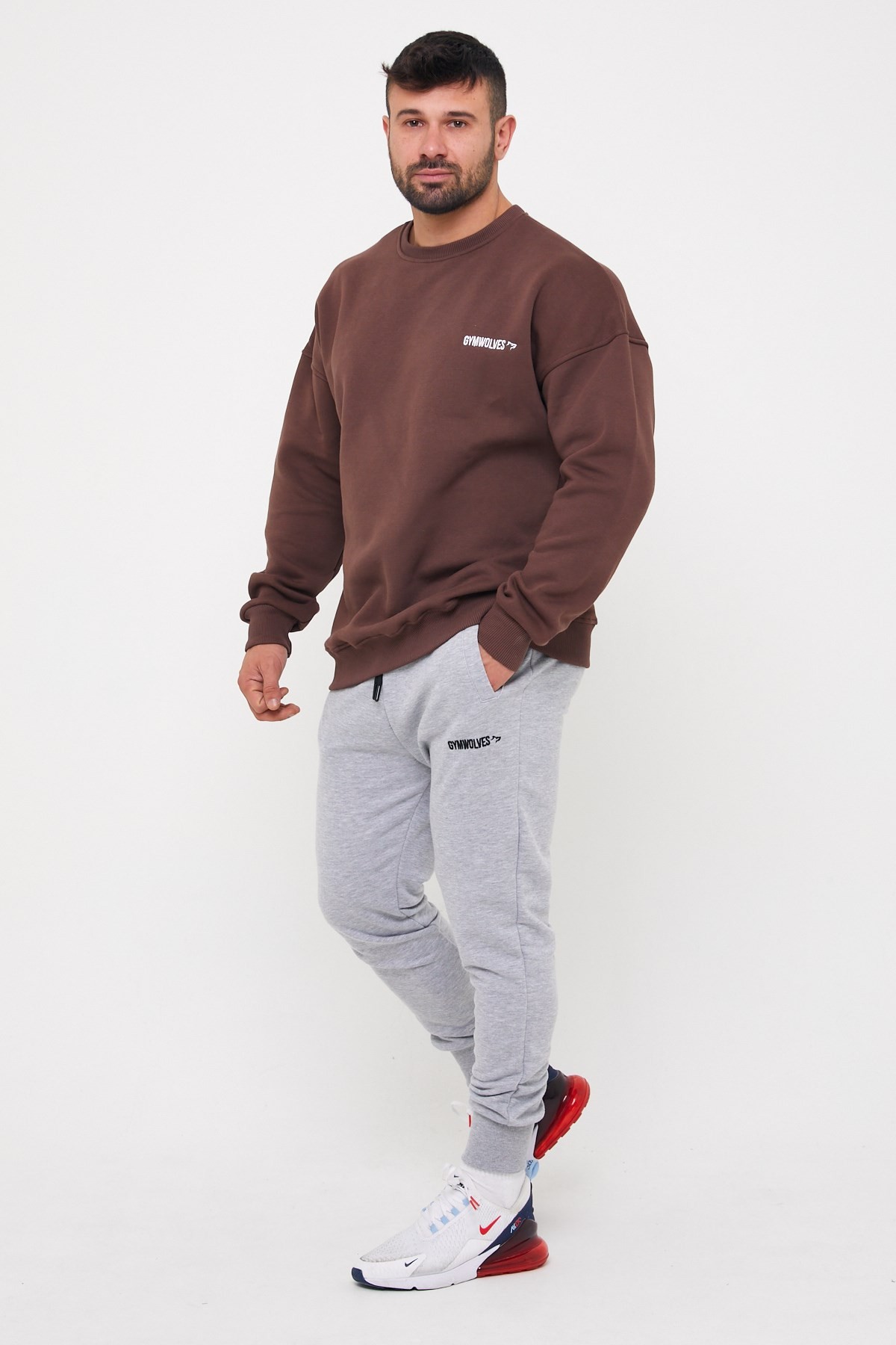 Gymwolves Erkek Sweatshirt