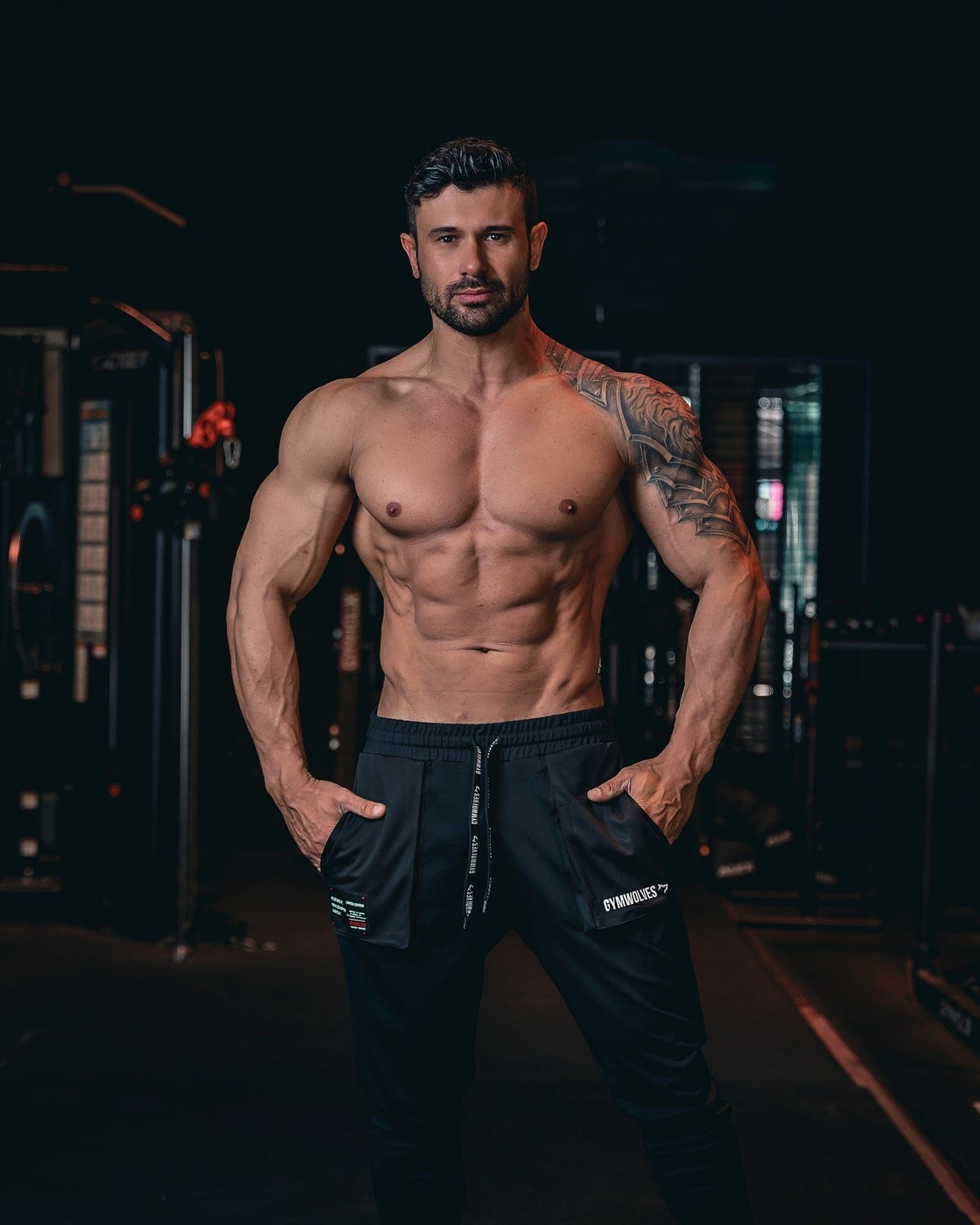 Gymwolves Erkek Spor Eşofmanı | Workout Pants | Lımıted Edition Serisi |