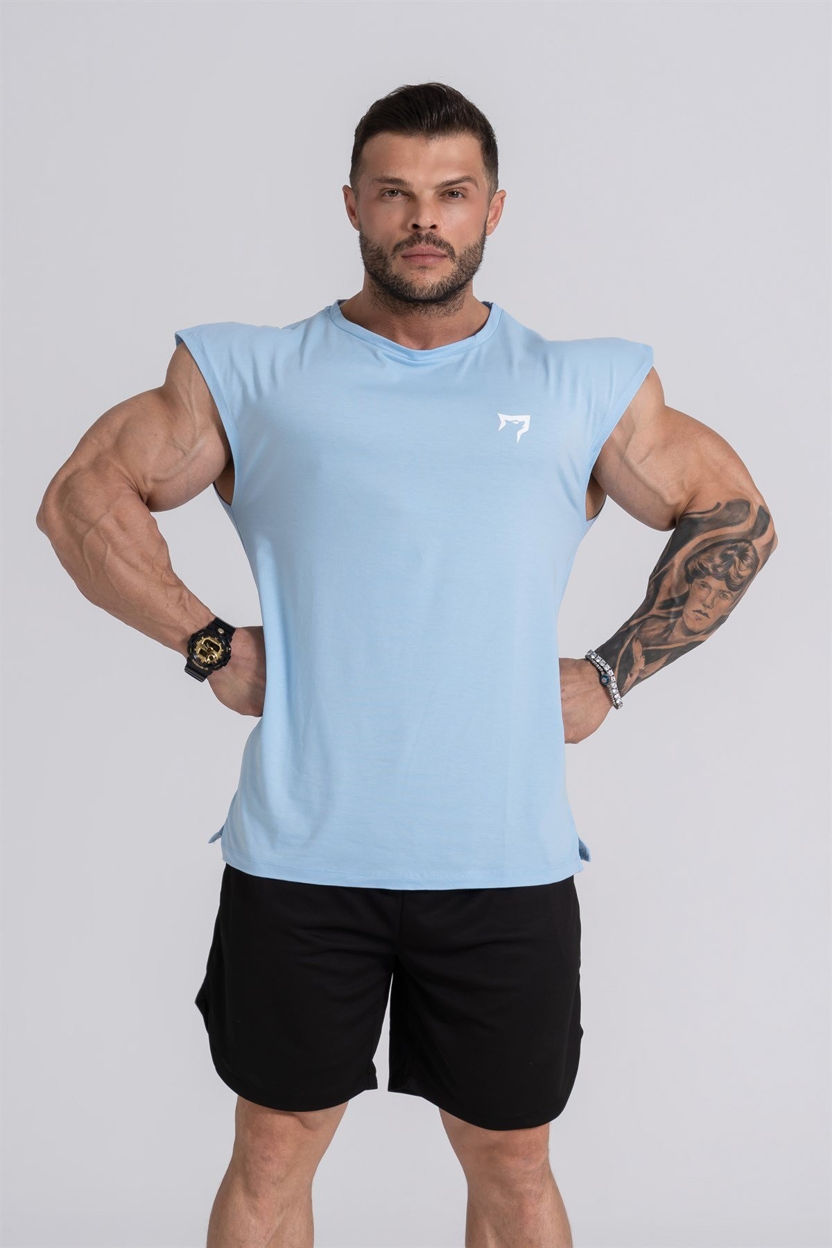 Gymwolves Spor Erkek T-Shirt | Tactical  Kol Kesim | Workout T-Shirt |