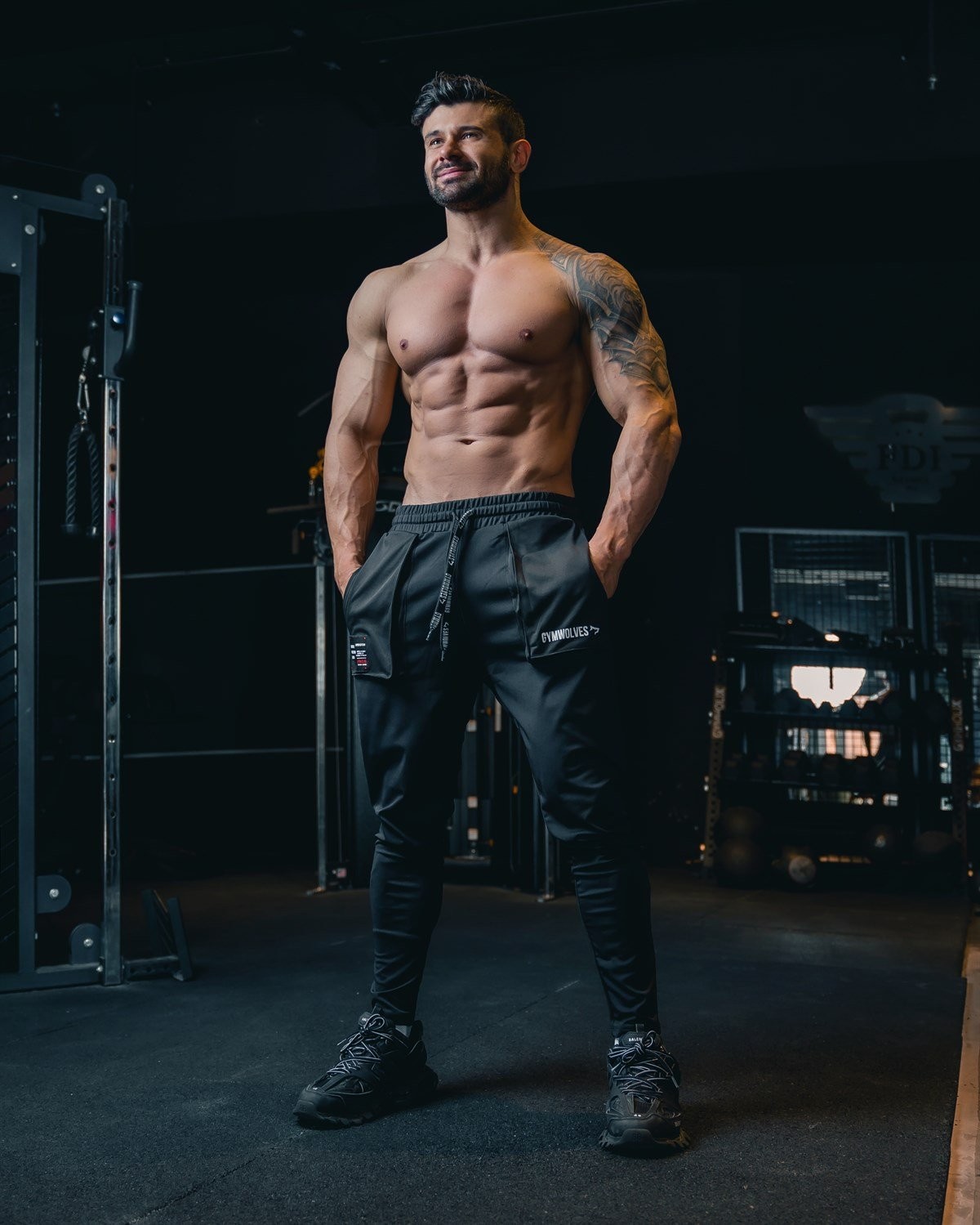 Gymwolves Erkek Spor Eşofmanı | Workout Pants | Lımıted Edition Serisi |