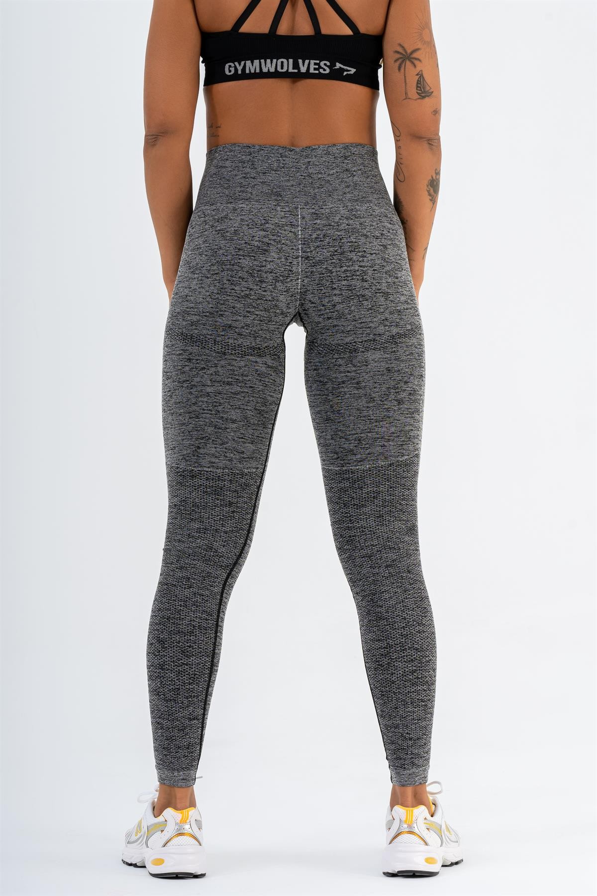 Gymwolves Dikişsiz Spor Tayt | Seamles Leggings | Enerji Serisi |