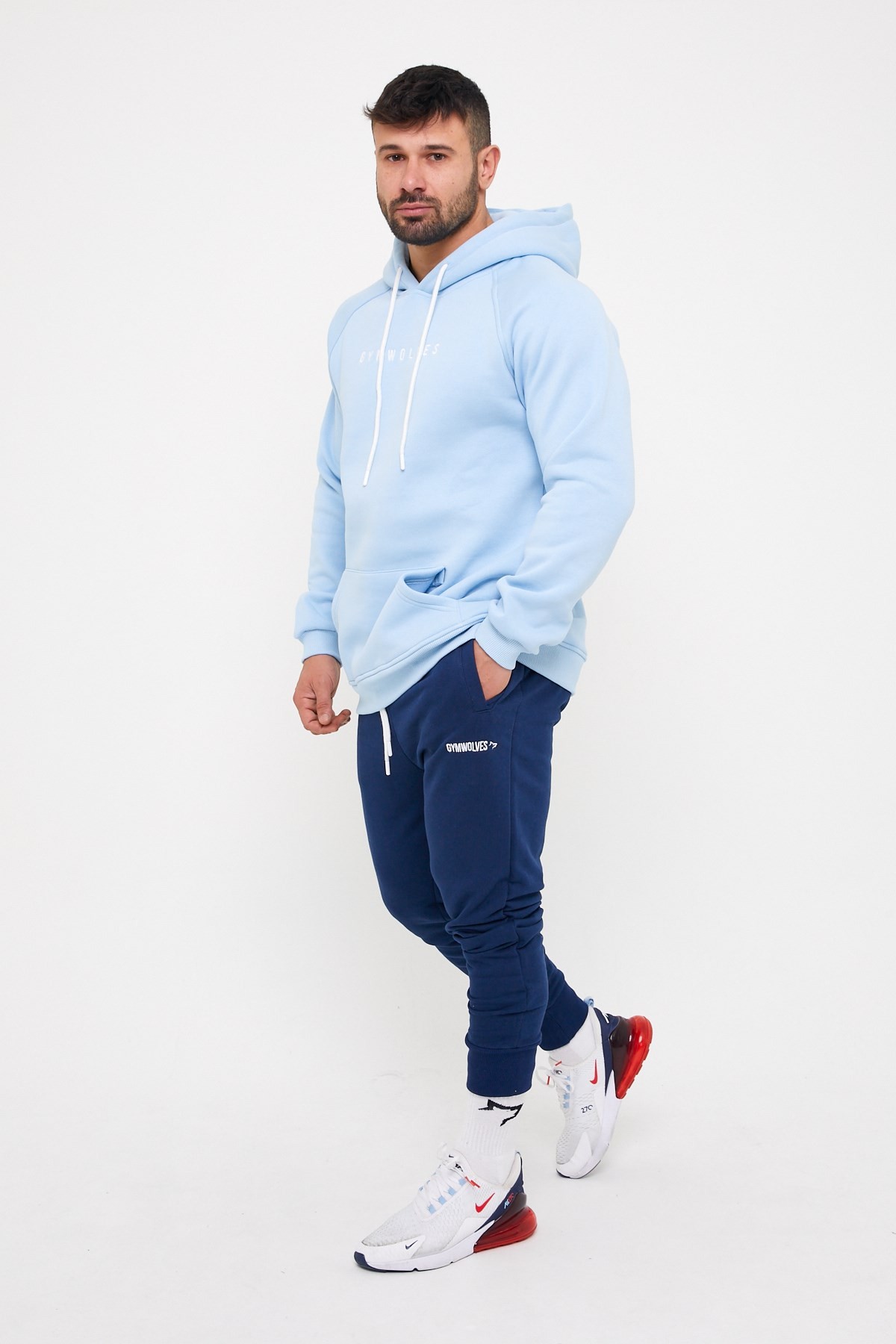 Gymwolves Erkek Spor Eşofmanı | Workout Pants |
