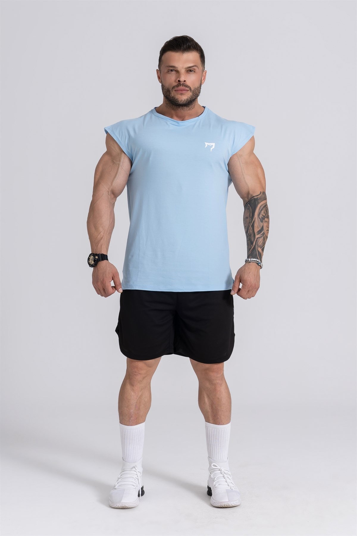 Gymwolves Spor Erkek T-Shirt | Tactical  Kol Kesim | Workout T-Shirt |