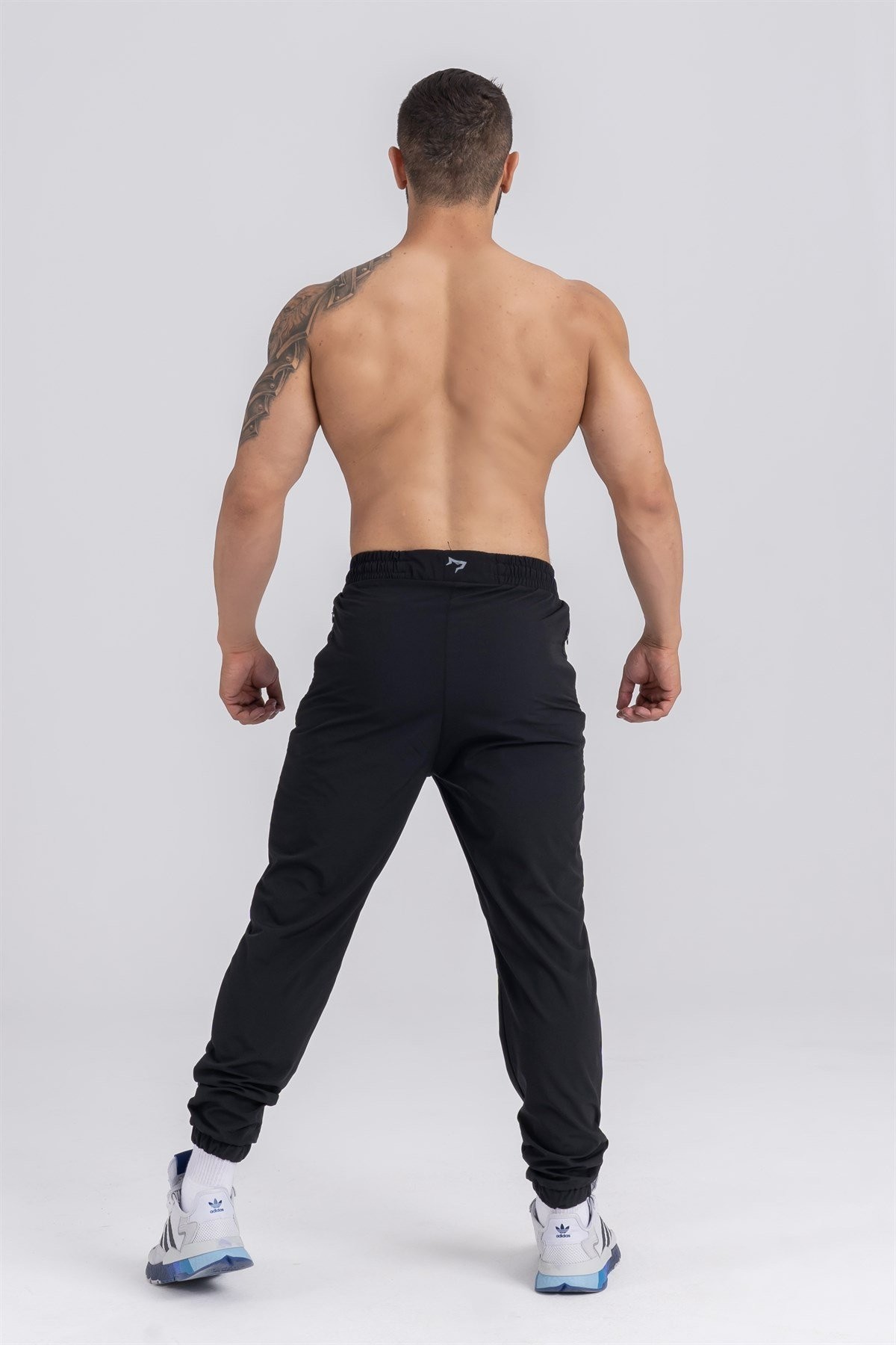 Gymwolves Erkek Spor Eşofmanı | Siyah | Workout Pants | Energy Serisi