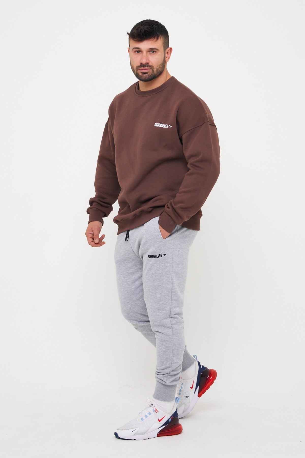 Gymwolves Erkek Sweatshirt