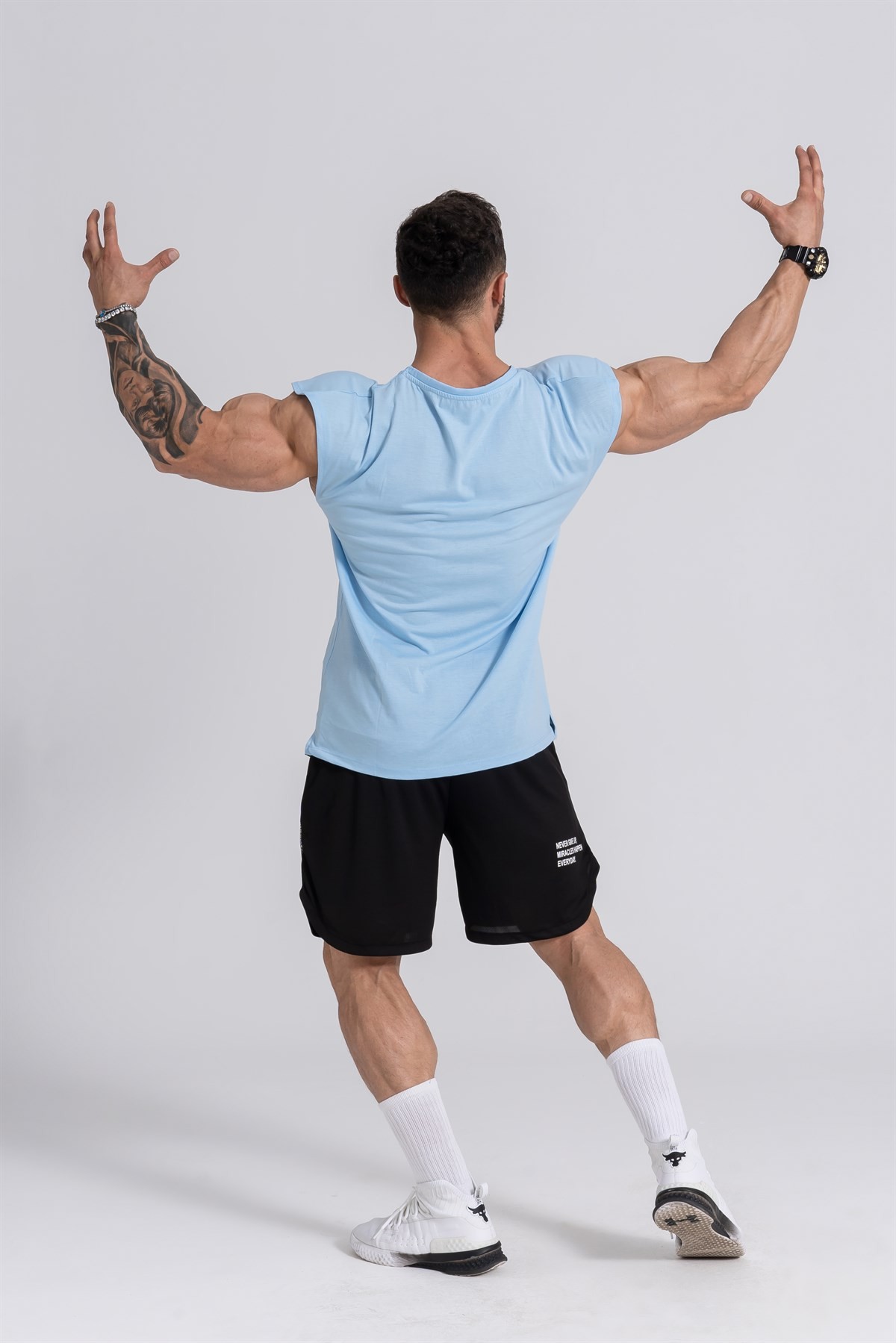 Gymwolves Spor Erkek T-Shirt | Tactical  Kol Kesim | Workout T-Shirt |