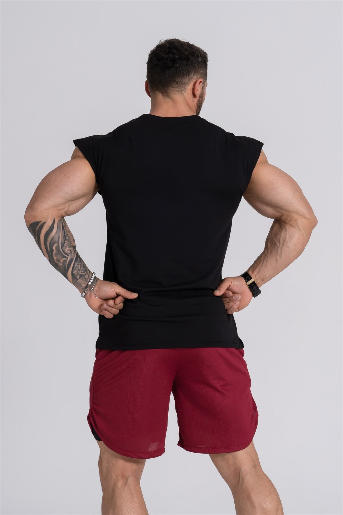 Gymwolves Spor Erkek T-Shirt | Tactical  Kol Kesim | Workout T-Shirt |