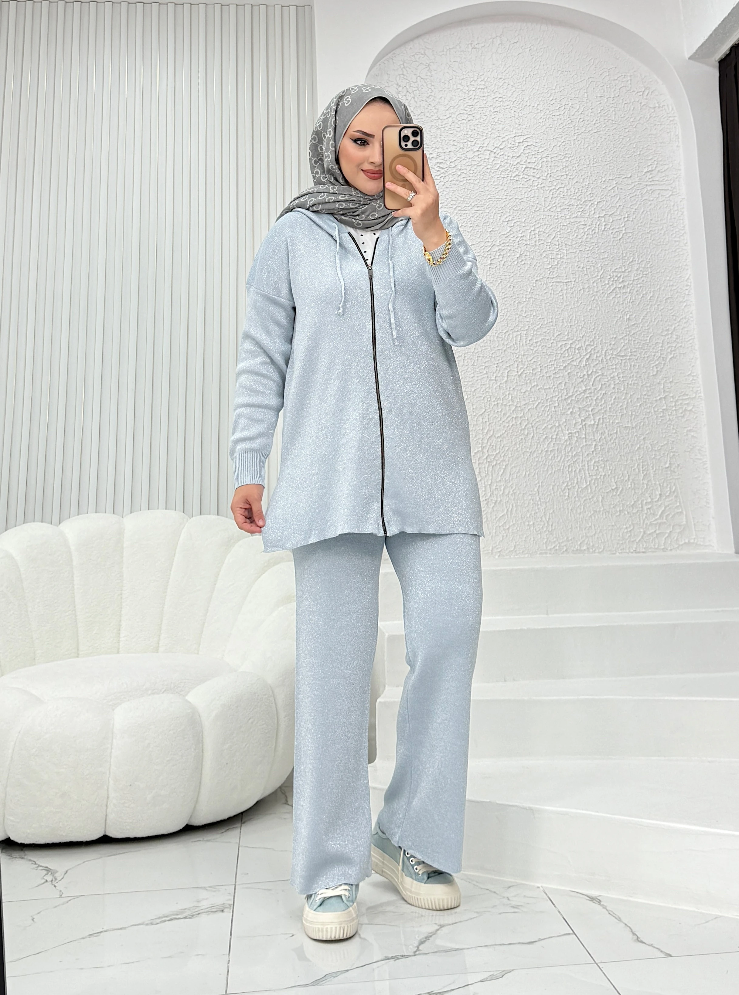 Simli Triko Takım 1007