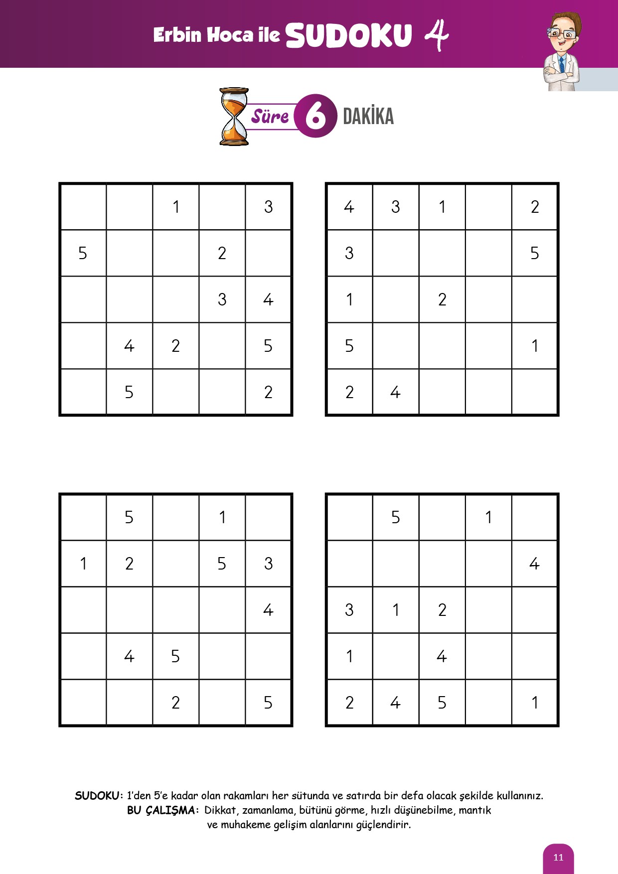 Erbin Hoca ile Sudoku 4