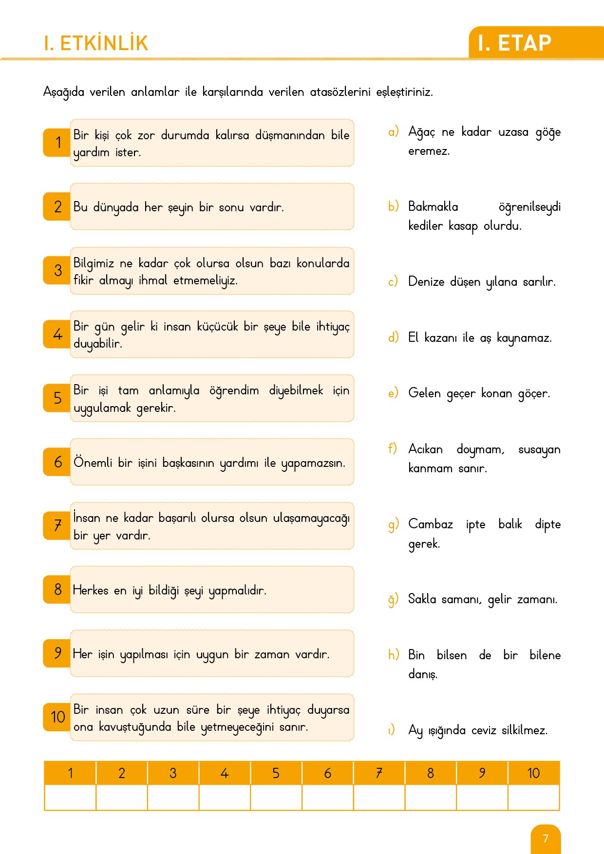 Erbin Hoca ile Atasözleri 3
