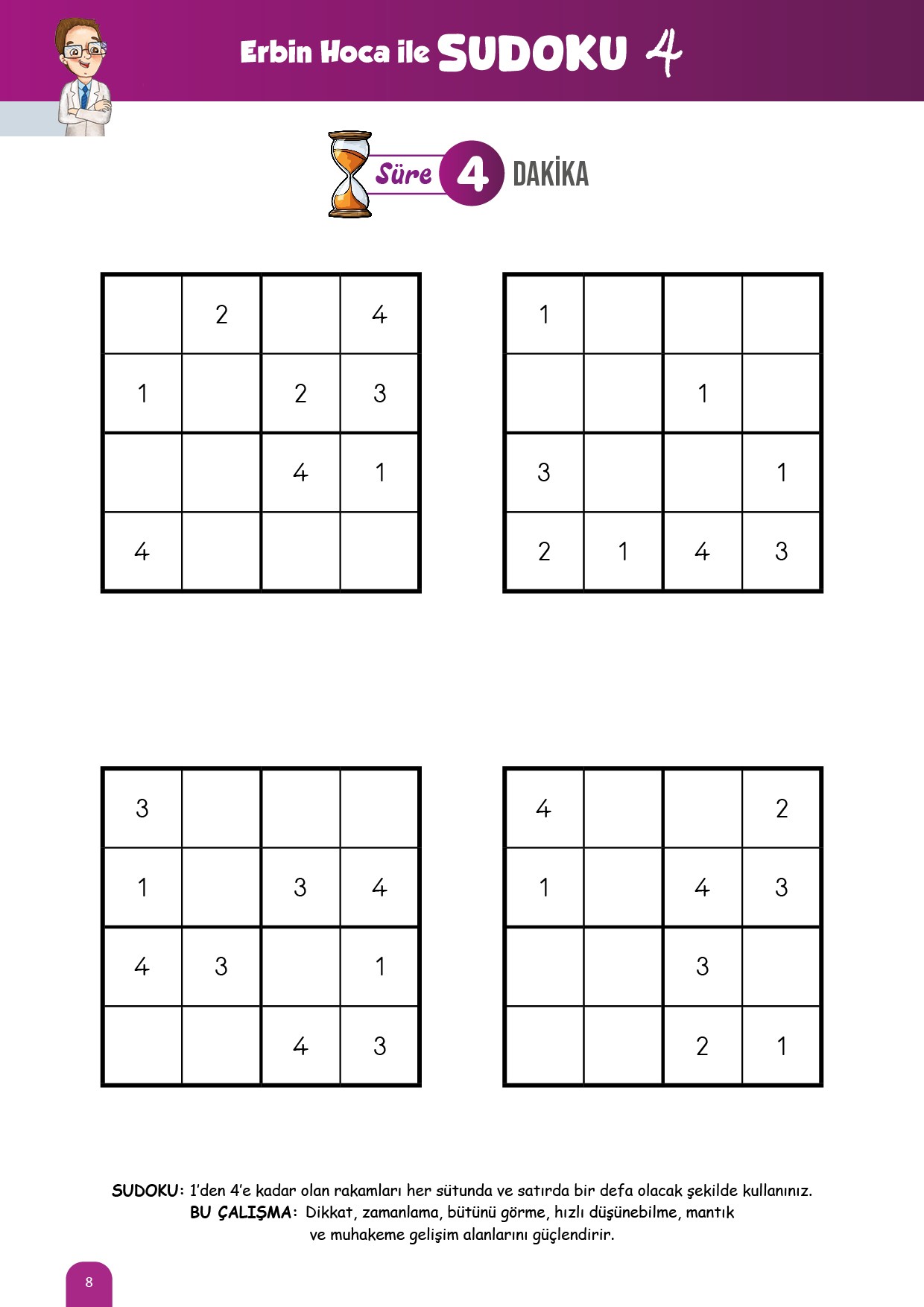 Erbin Hoca ile Sudoku 4