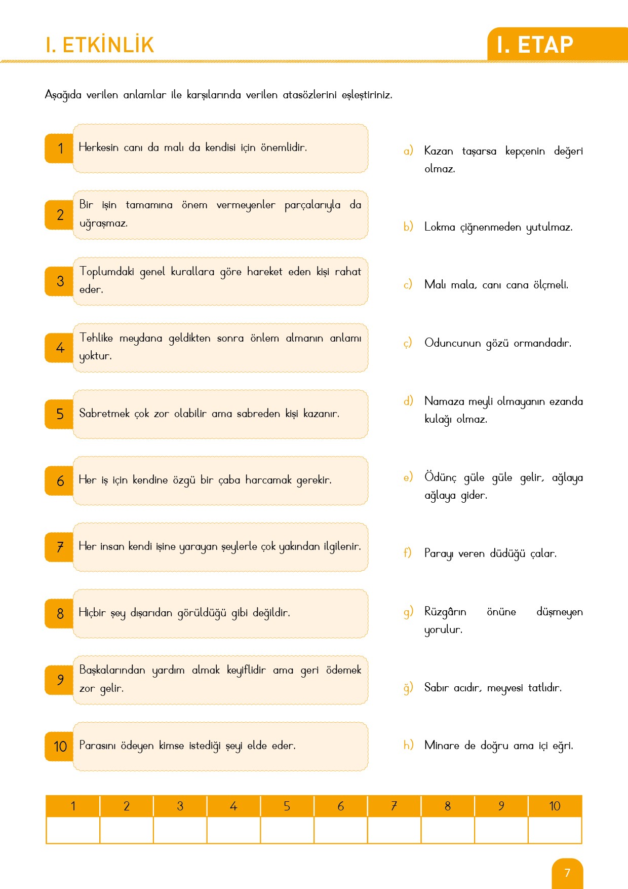 Erbin Hoca ile Atasözleri 4