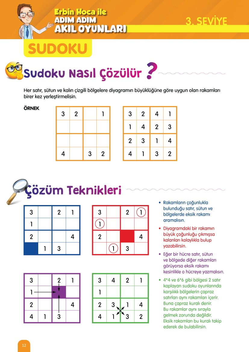Erbin Hoca ile Adım Adım Akıl Oyunları 3