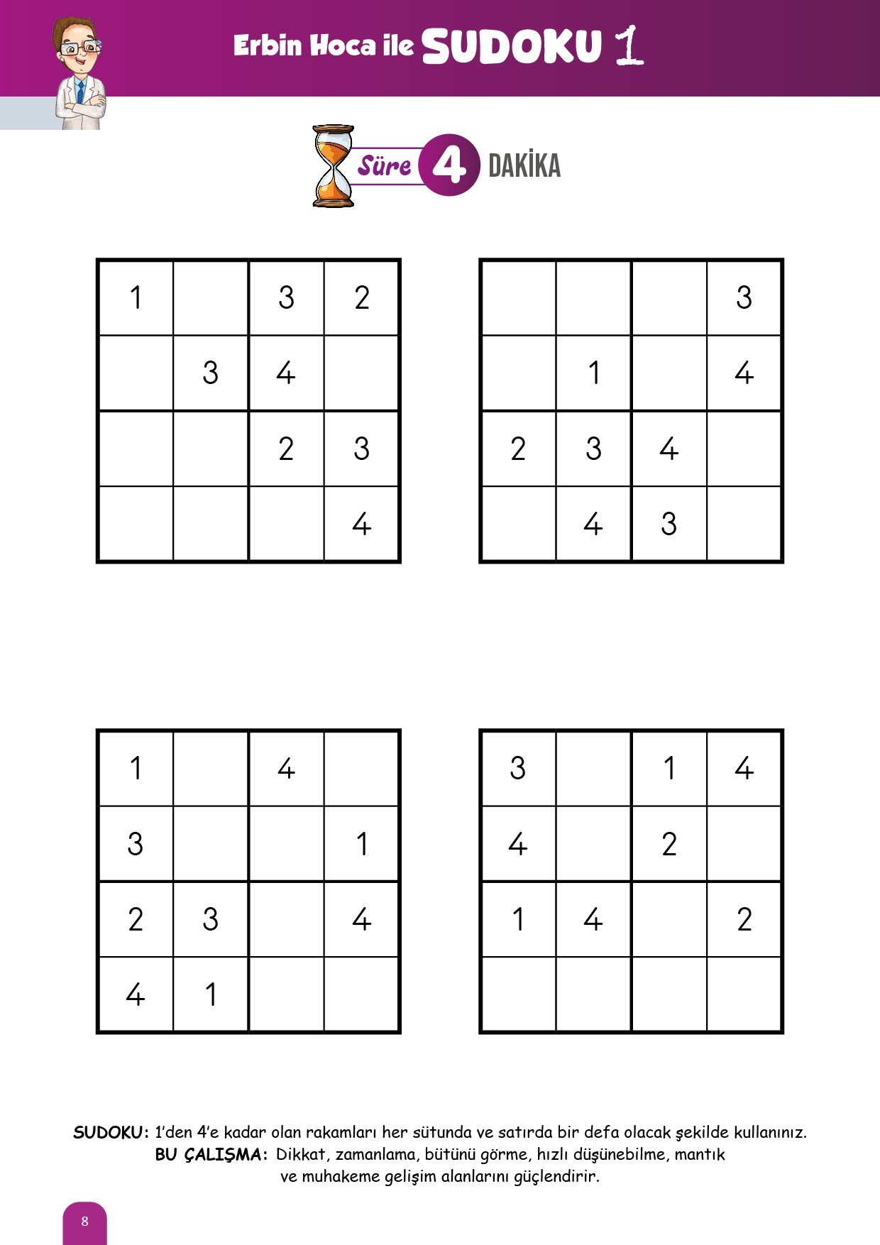 Erbin Hoca ile Sudoku 1