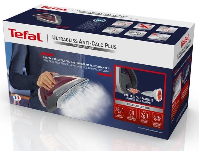 Tefal FV6840 E0 Ultragliss Anti-Calc Plus 2800 W Buharlı Ütü