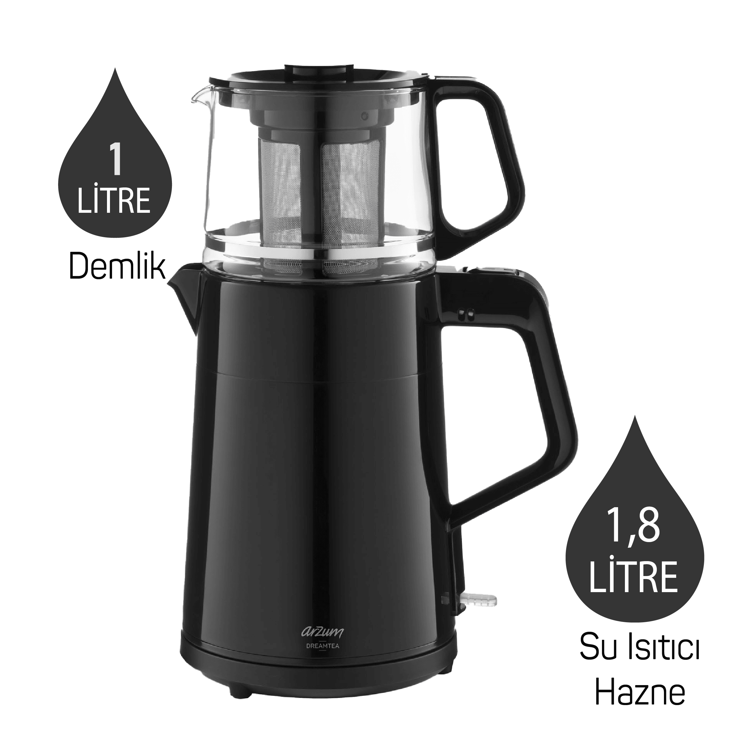 Arzum AR3134 Dreamtea 1650 W Çay Makinesi