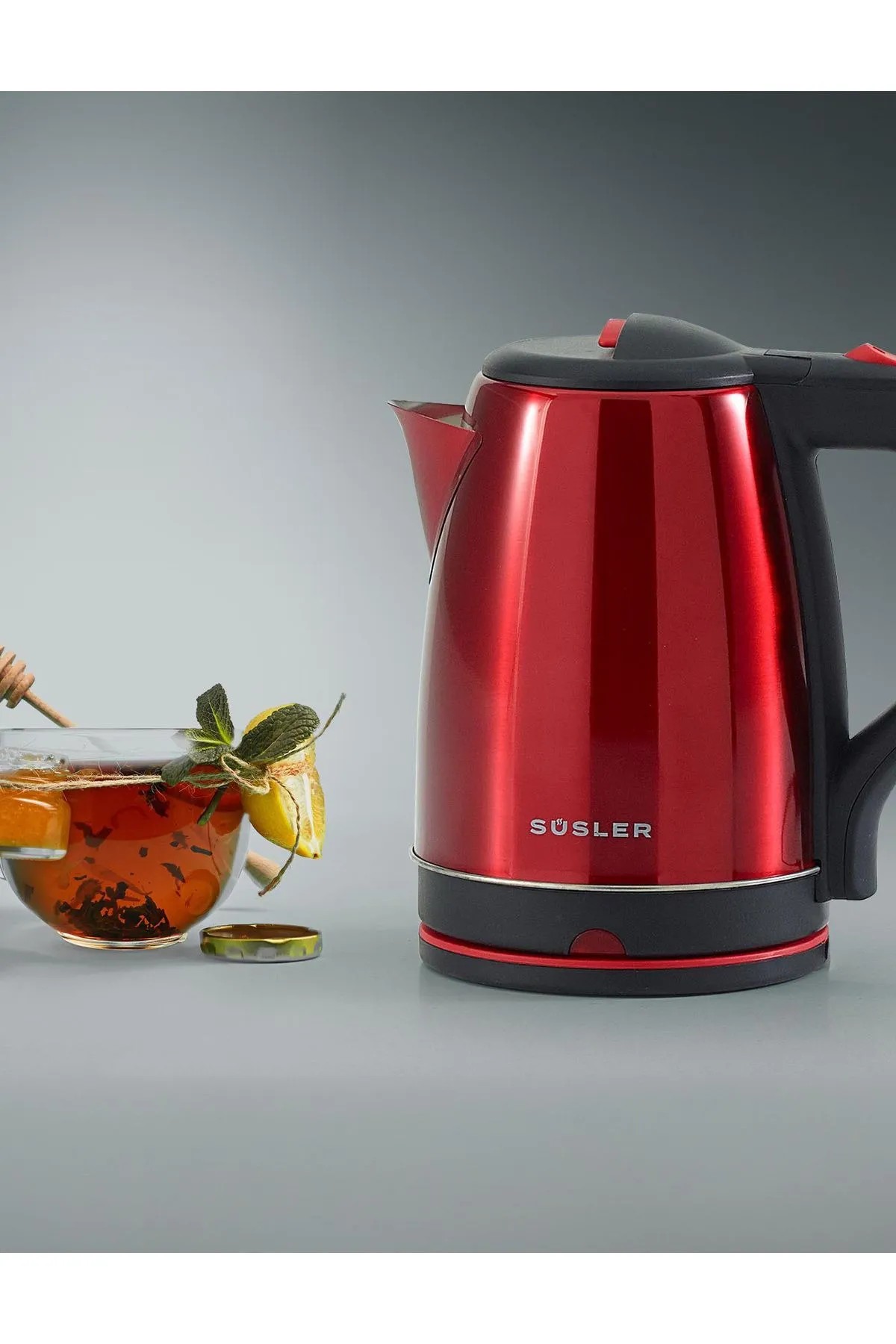 Süsler SS-4110 Spring 1500 W 1.8 lt Çelik Kettle