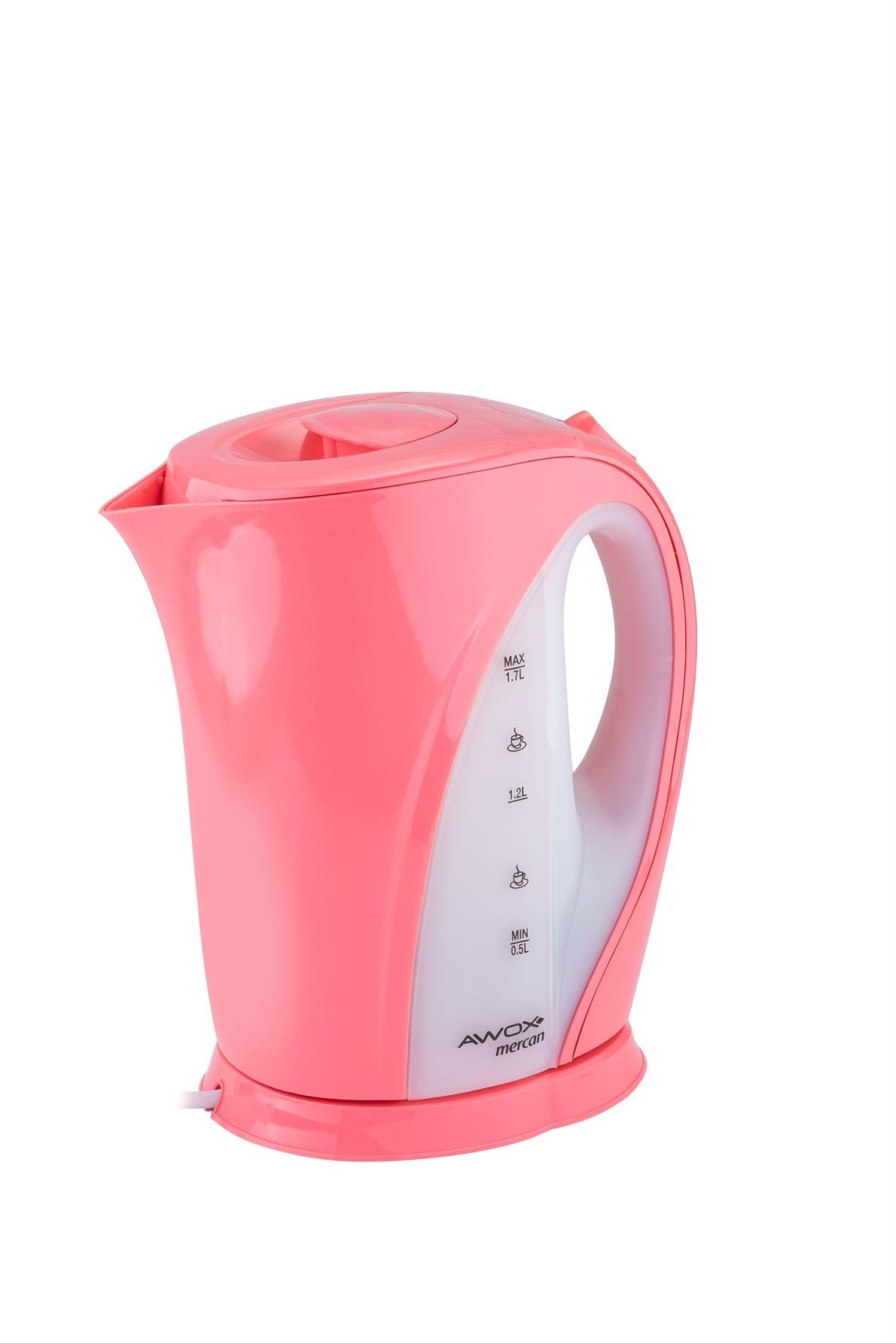 Awox MERCAN PLASTİK PEMBE RENK KETTLE SU ISITICI 1.7LT - 2000W (2818)