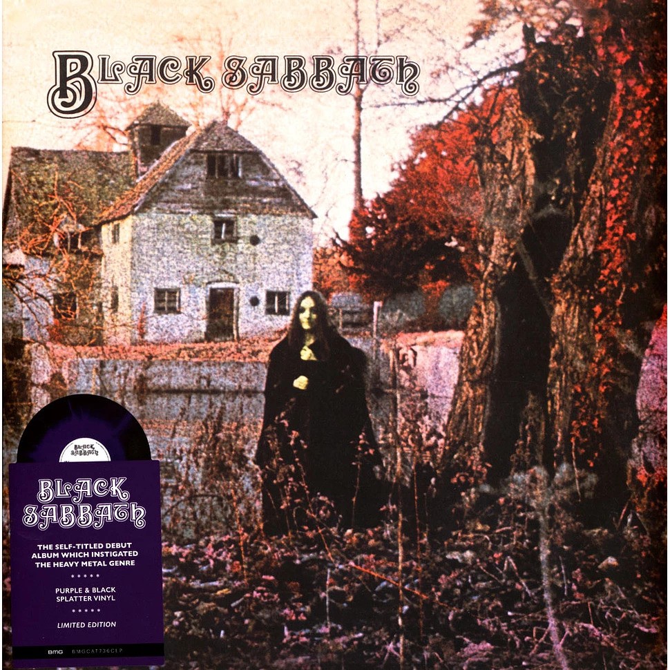 Black Sabbath - Black Sabbath LP Plak (Mor Vinyl)