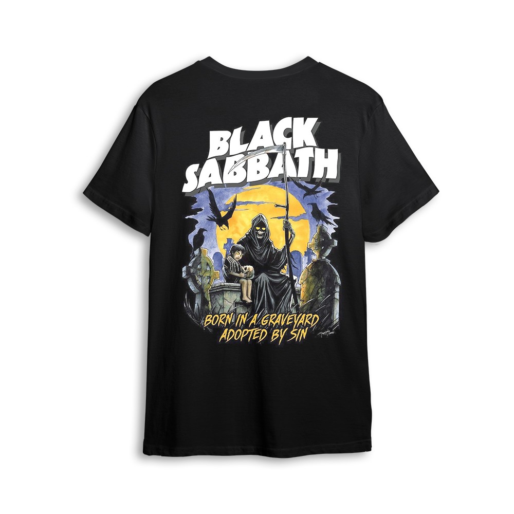 Black Sabbath Çift Taraf Tee