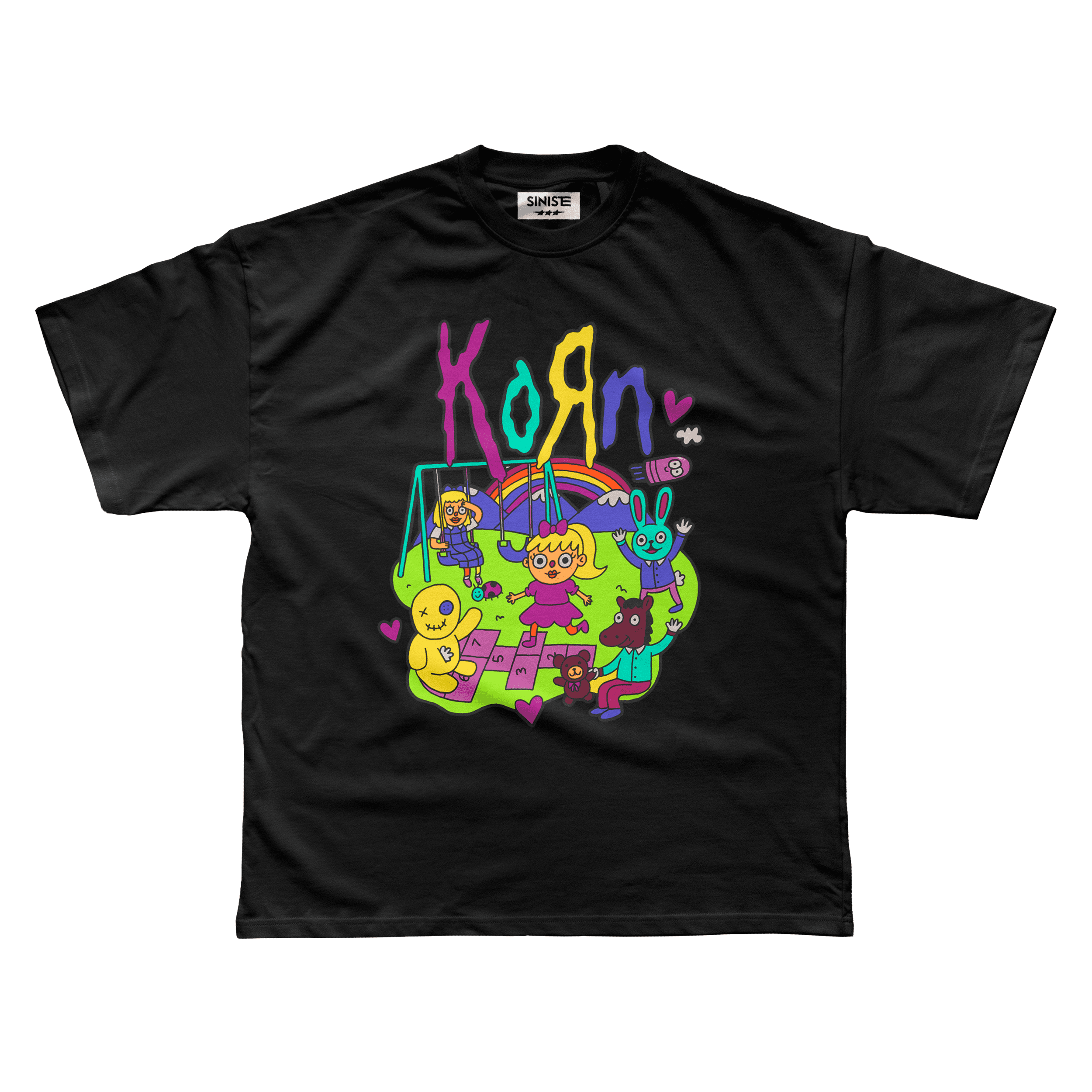 Korn Oversize Tişört