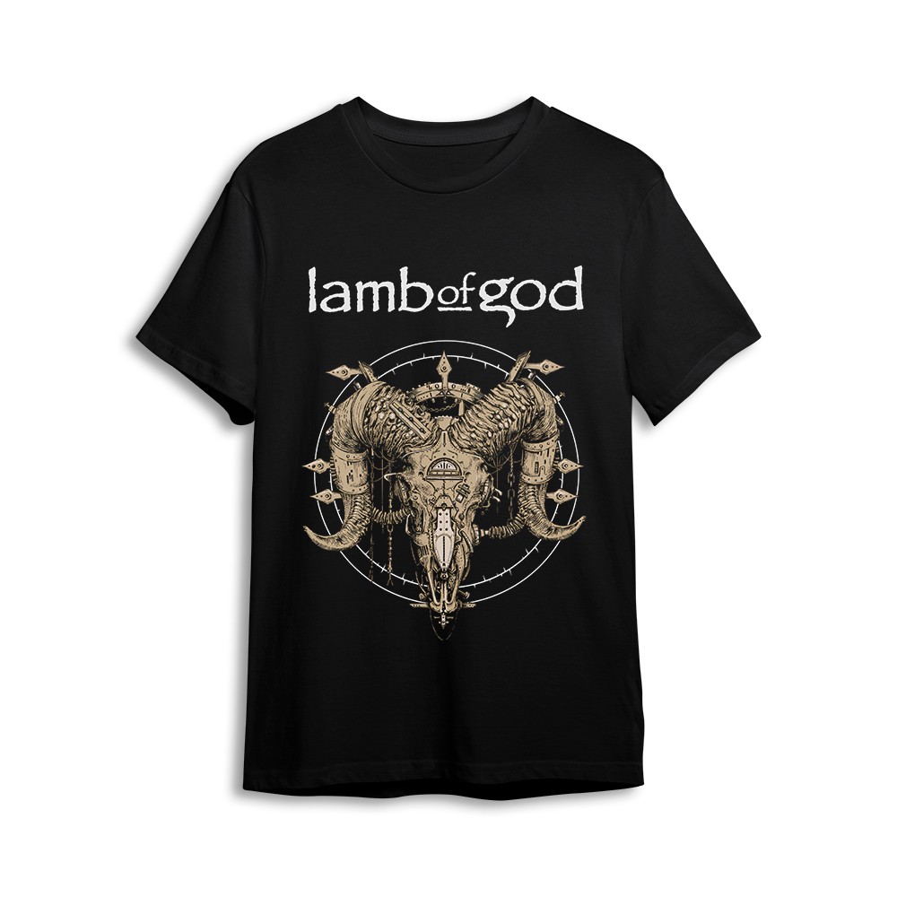 Lamb Of God Ram Head Tee