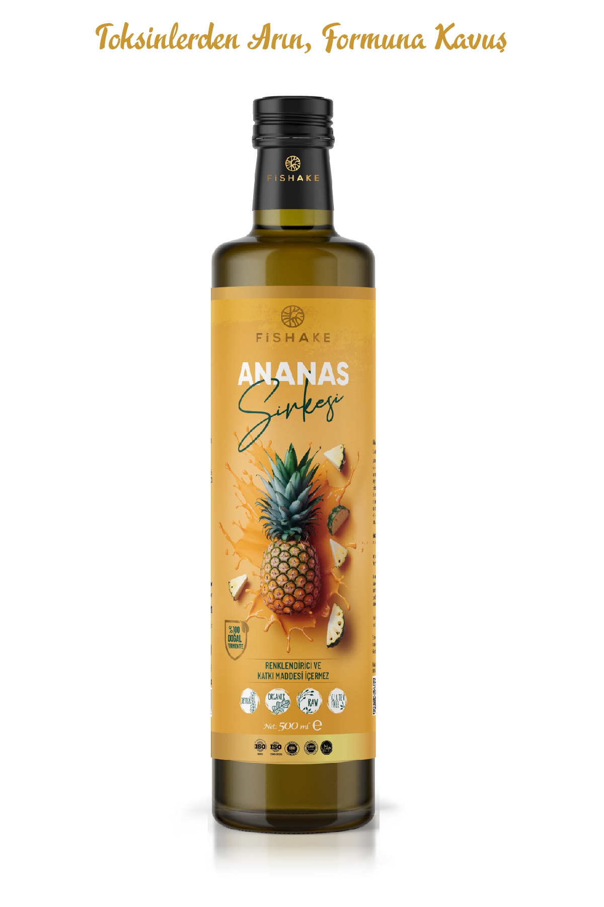 Ananas Sirkesi 500 ML ( %100 Doğal Fermente )