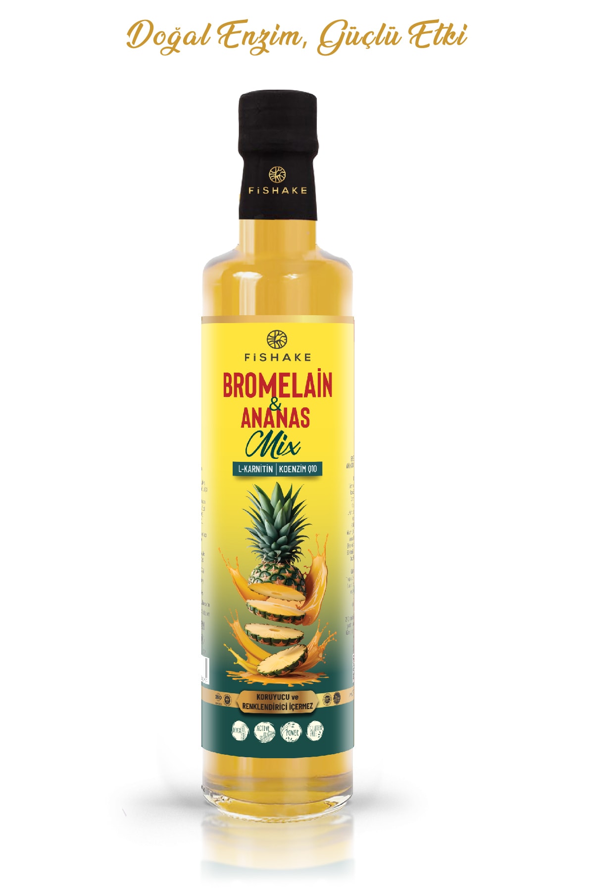 Bromelain & Ananas Içeren Detox Mix Şurubu