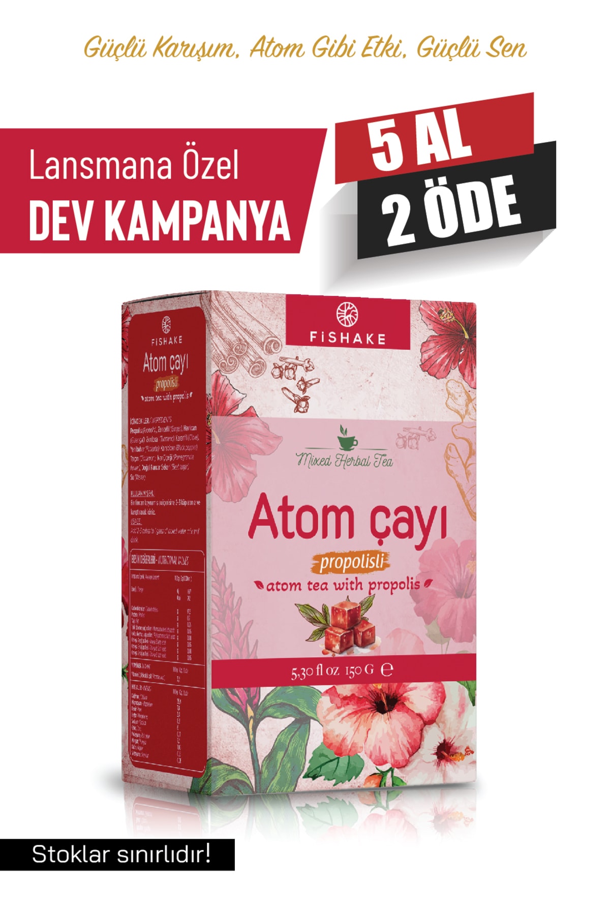 Atom Çayı ( Atom Tea ) Bitki Çayı