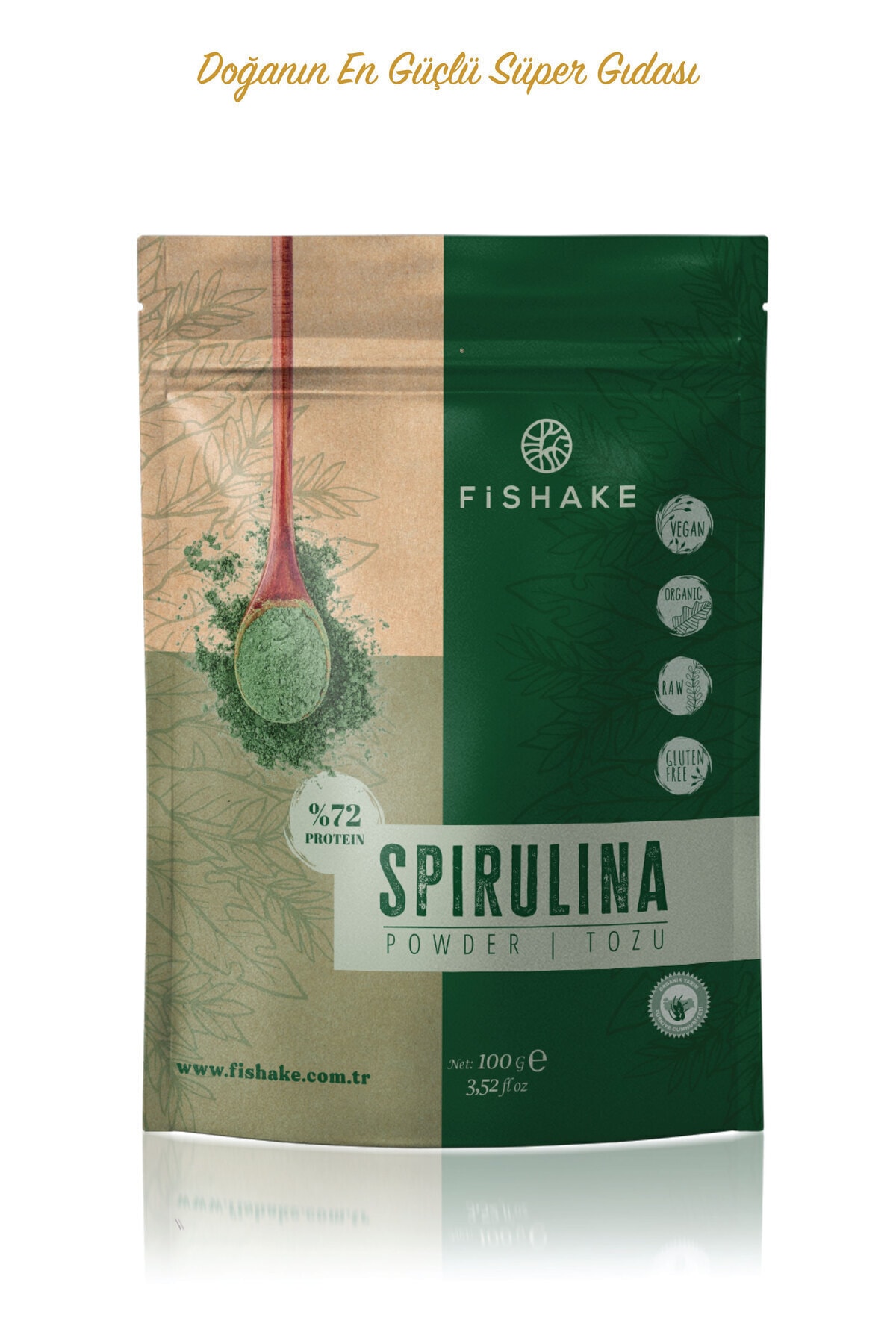 Organik Spırulına Tozu / Powder Premıum 100 gr