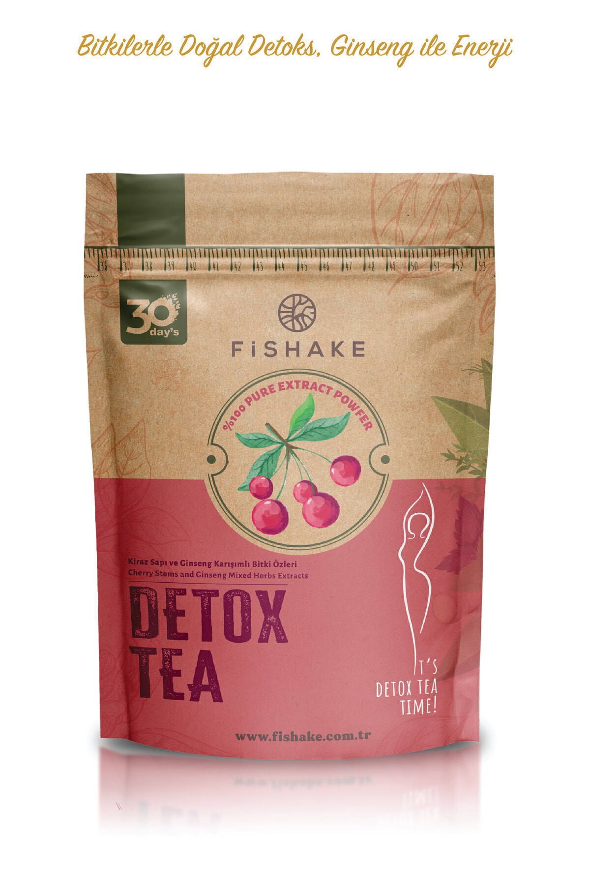 Kiraz Sapı Ve Gınseng Karışımlı Detox Tea Form Diyet Çay (30 GÜN)