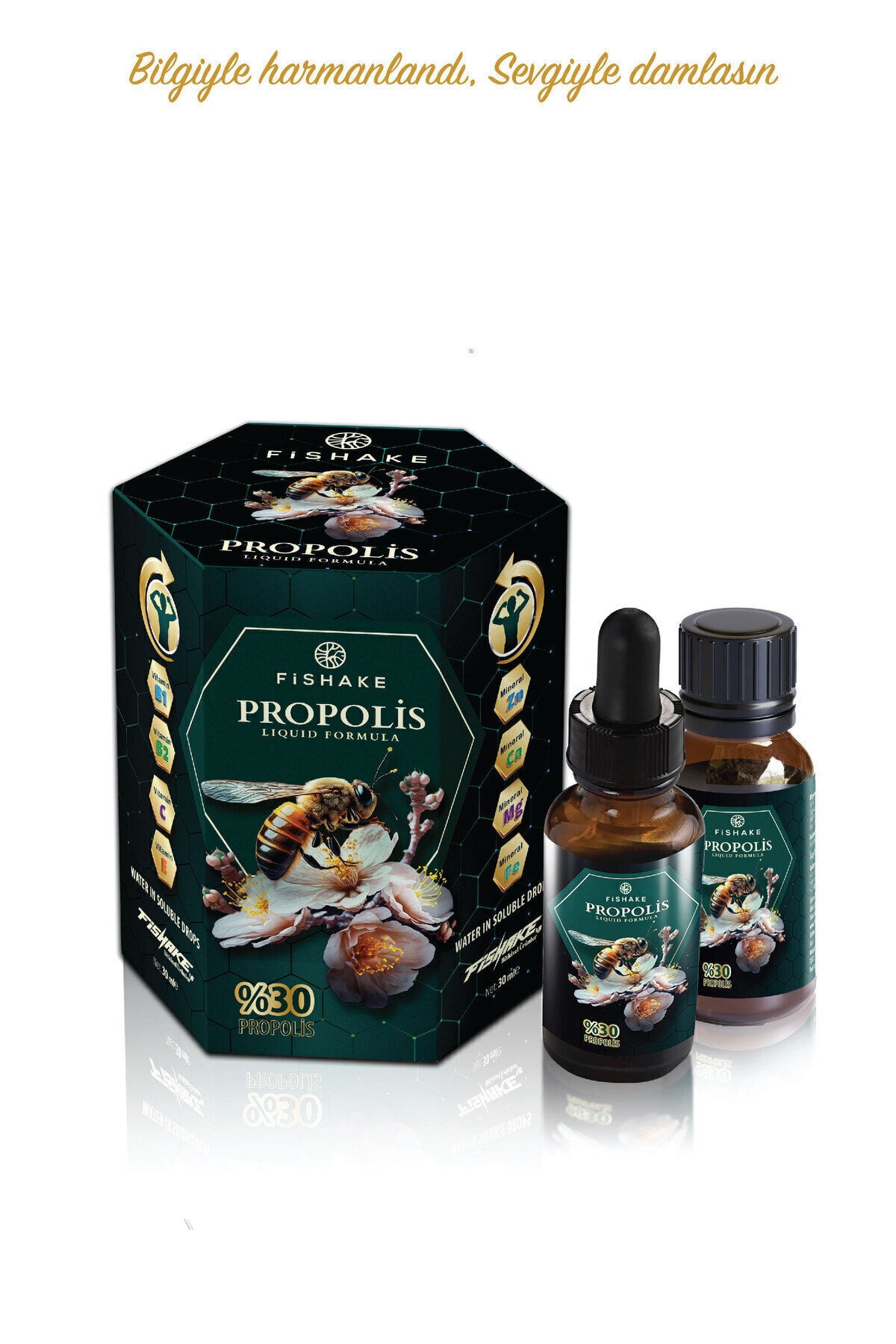 Propolis Suda Çözünebilir Özel Formül Damla 30 ml