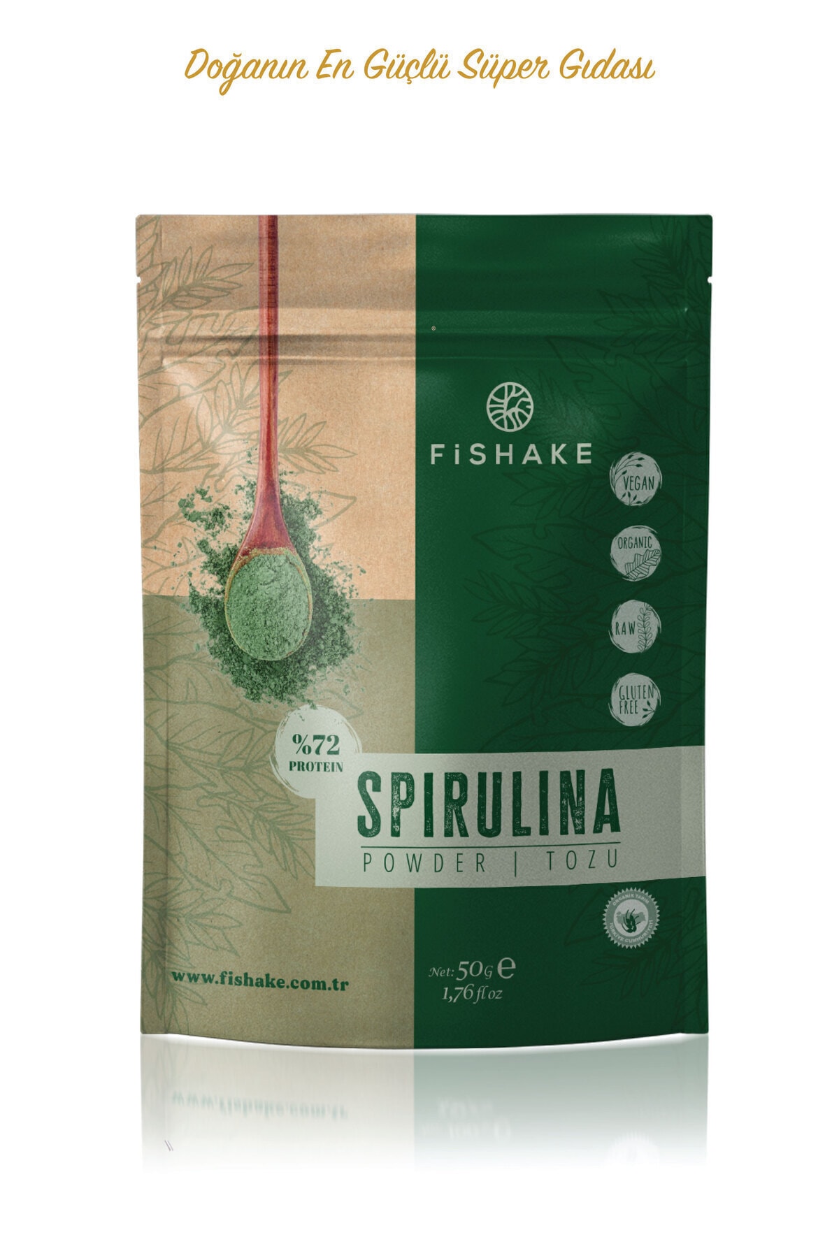 Organik Spırulına Tozu / Powder 50 gr