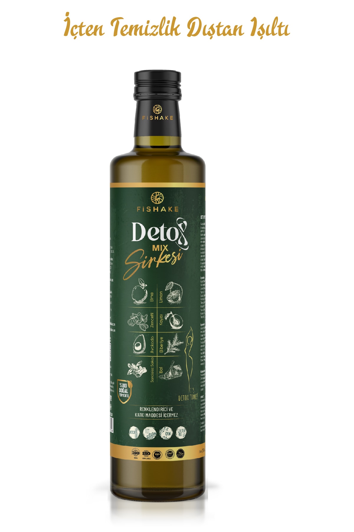 Detoks Sirkesi / Detox Mix ( %100 Doğal Fermente )