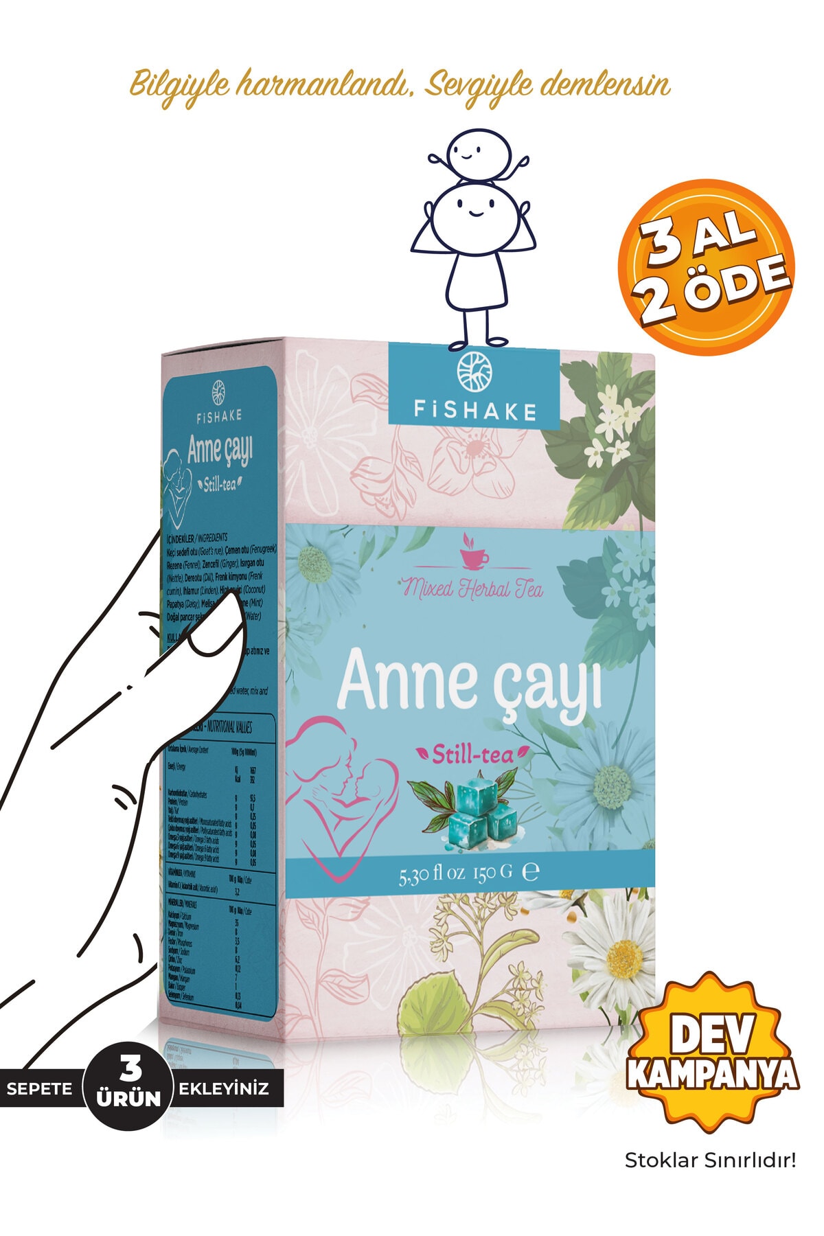 Emziren Anne Çayı Süt Arttırıcı Bitki Çayı